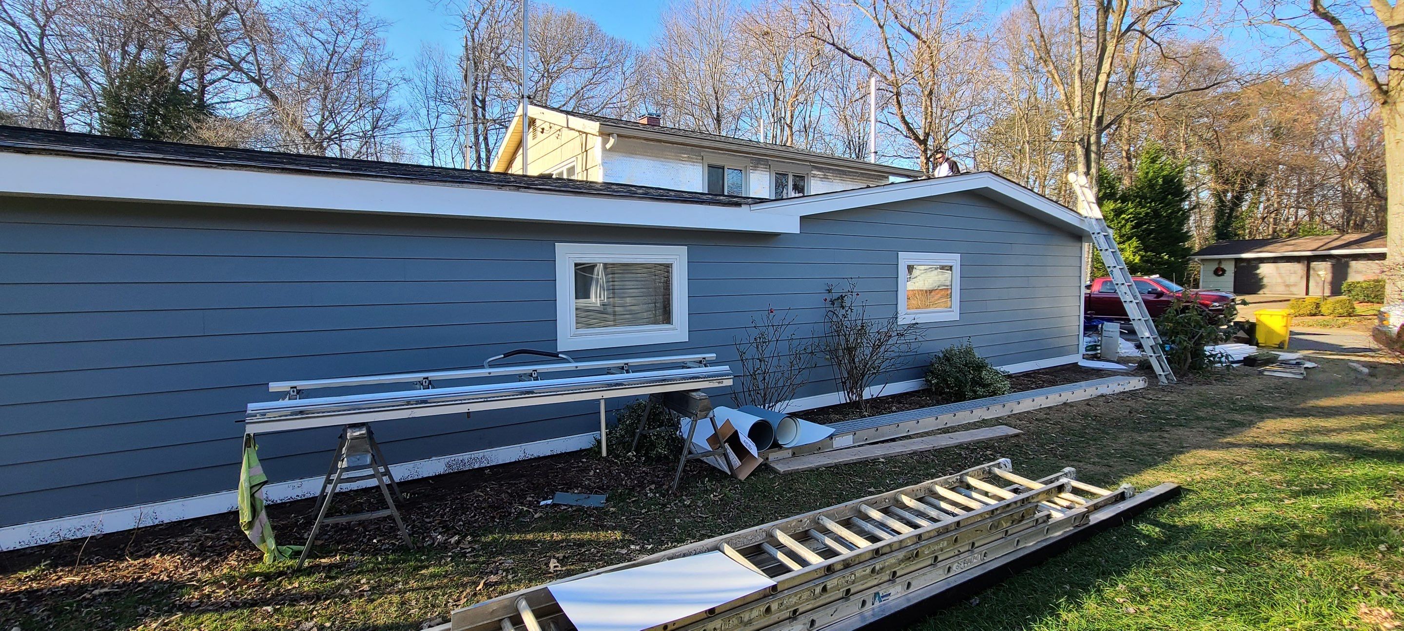 Siding Installation using James Hardie Siding by Window Depot of Annapolis