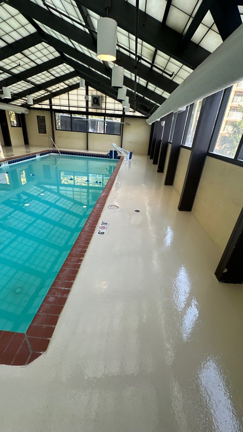 Hotel Pool Deck Project in Independence by Floors in a Day, Inc