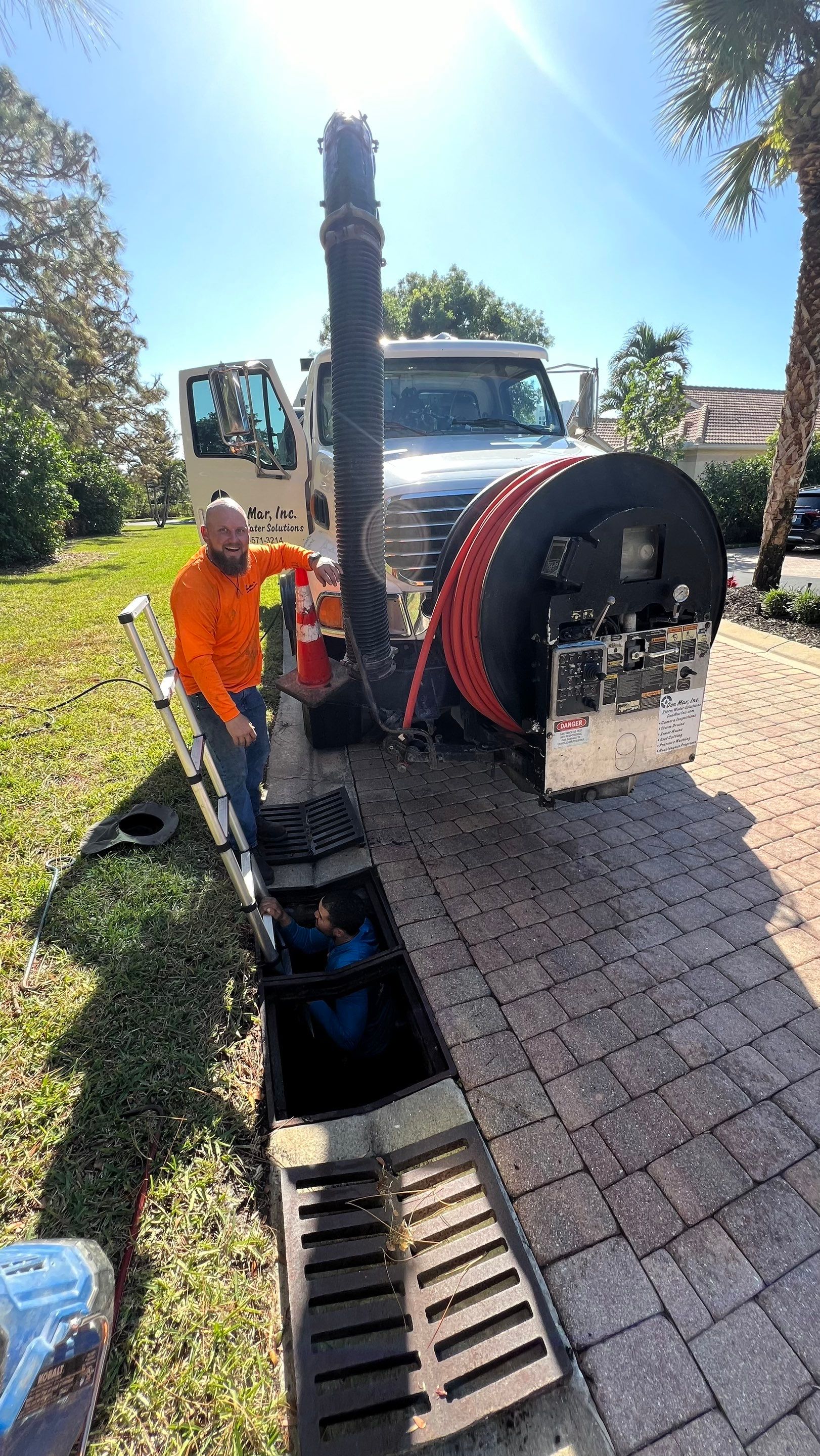 North Naples Neighborhood Catch Basin Cleaning by APS Power & Water