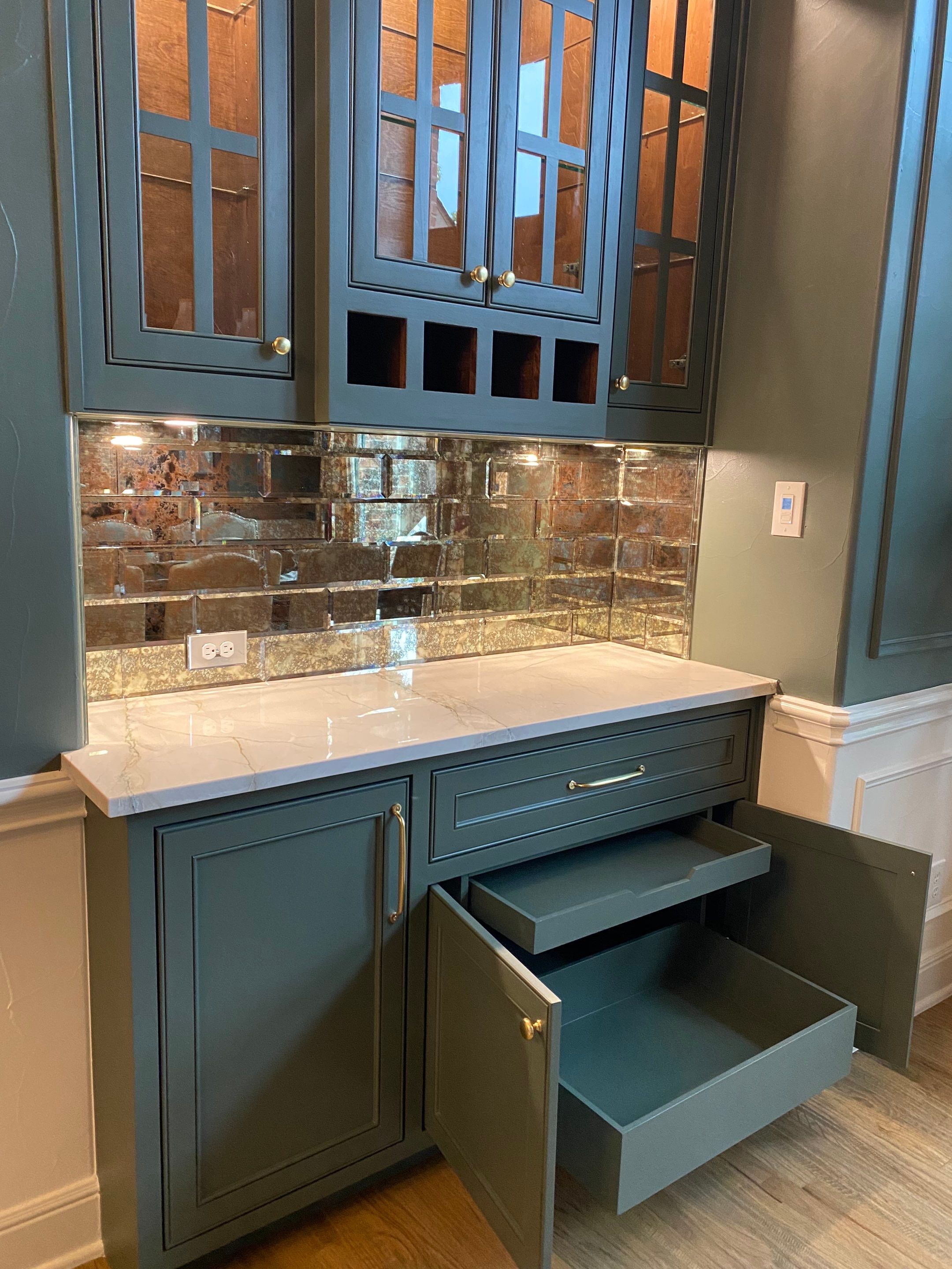 Custom Cabinetry and Trim  by SLM General Contractors & Roofing