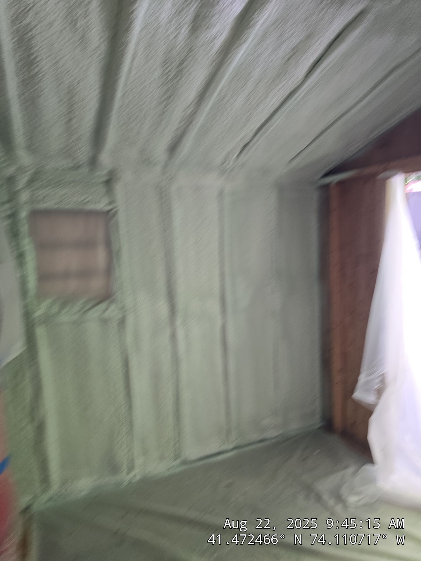 Exterior Walls using Closed Cell Spray Foam by NYS Foam & Energy