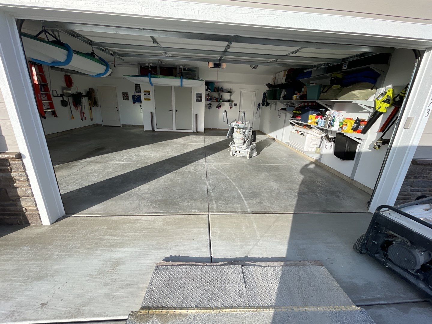 Garage Transformation using Tidal Wave by Croc Coatings, LLC