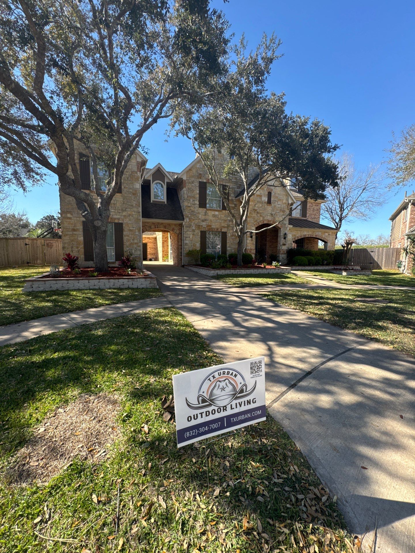 🌿 Mr. George – A True Curb Appeal Conversion by Texas Urban Elements