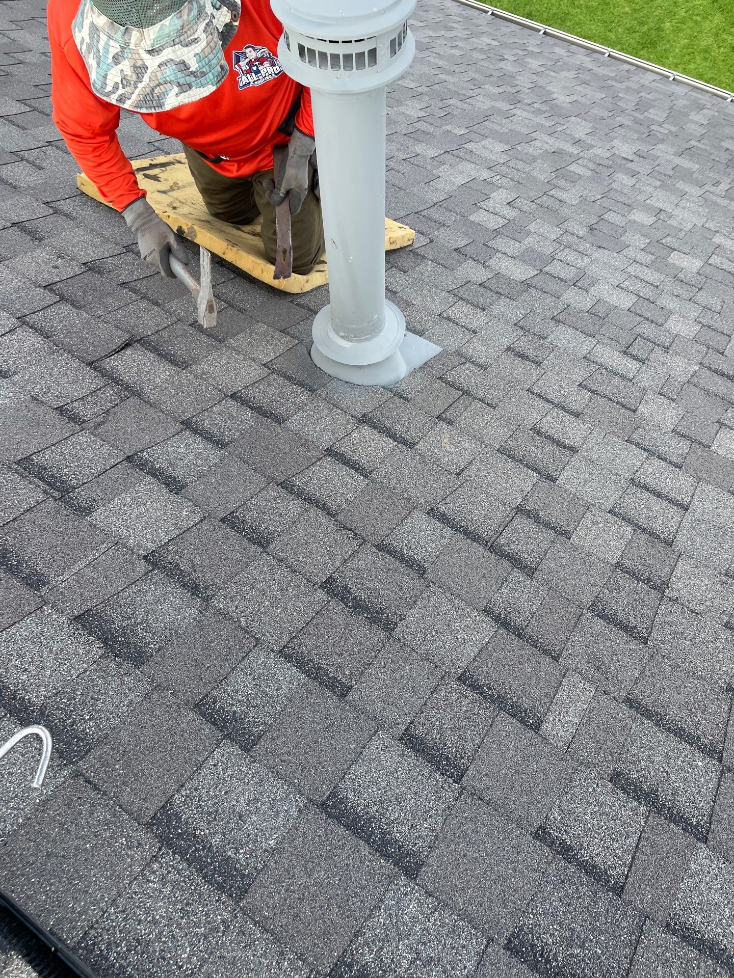 Hail Damage using Owen's Corning Duration (Lifetime) Shingles by Roof Repair Company