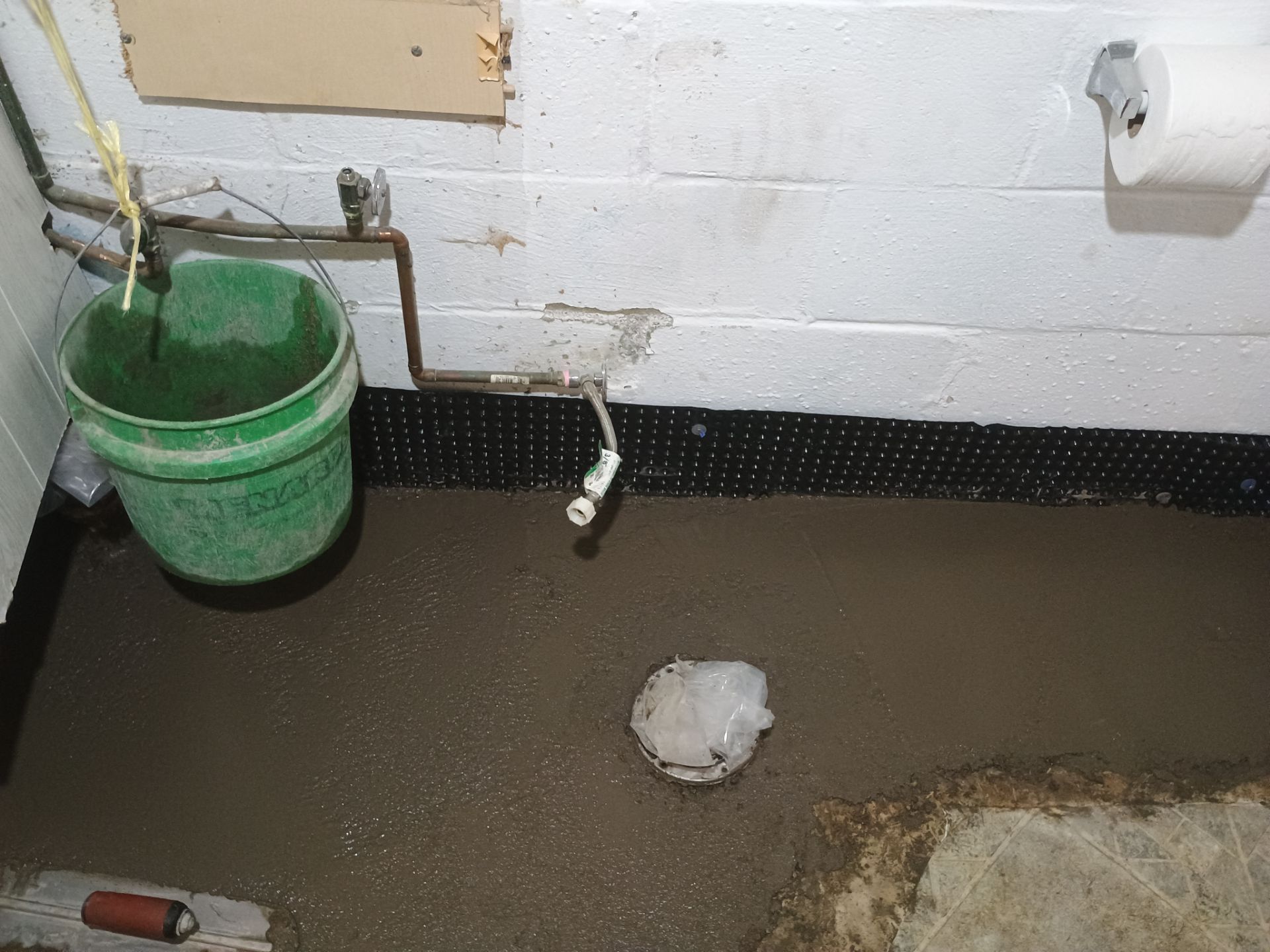 Drain Tile & a Sump Pump for our Property Management Partner by Waterproofing Northeast