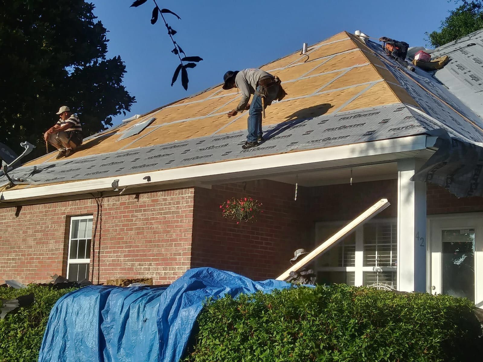 Residential Roofing Installation using Roof Replacement by American Roofing & Construction LLC