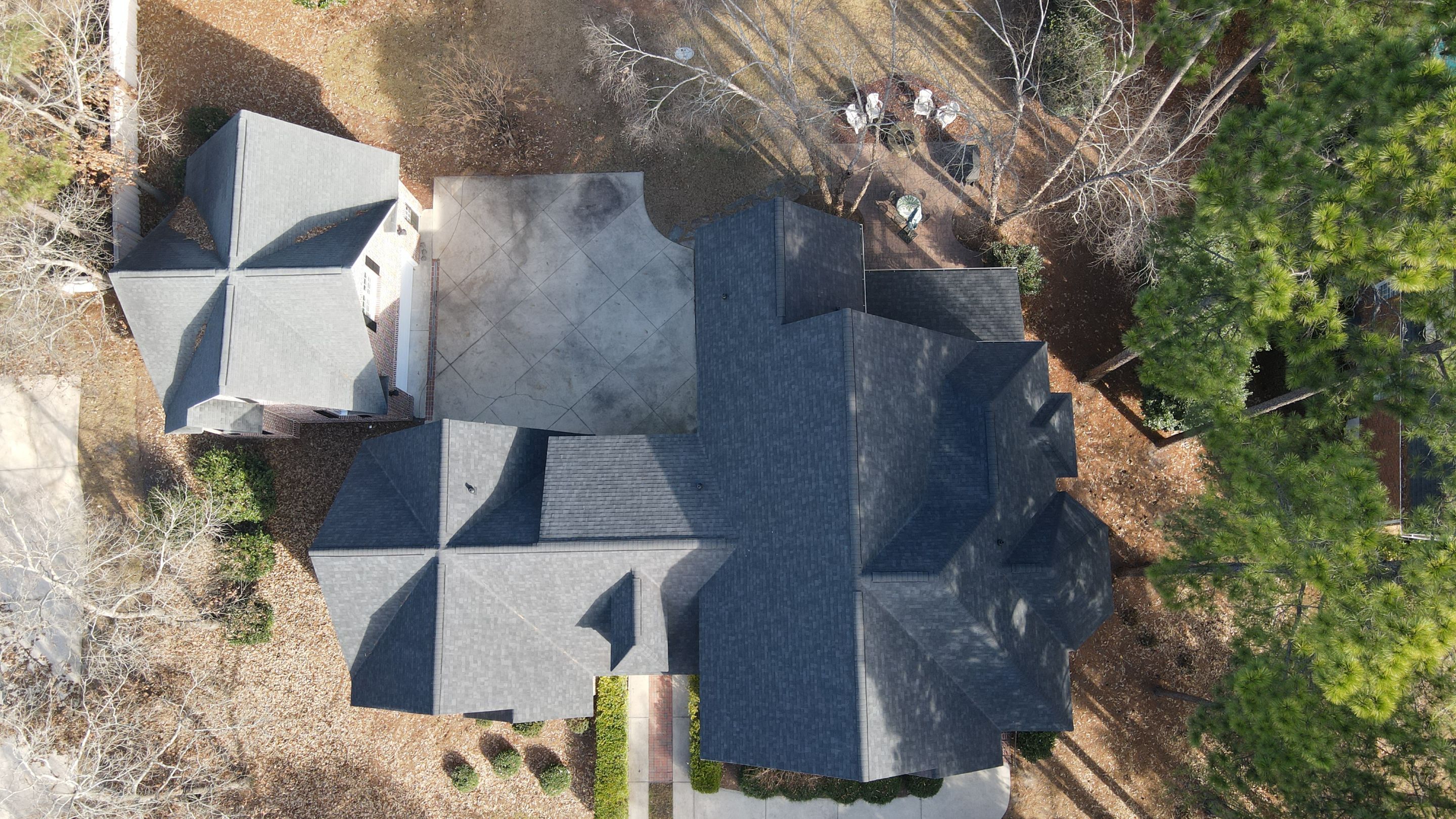 Residential Roofing Installation using Owens Corning Duration Williamsbur Gray by Indigo State Roofing