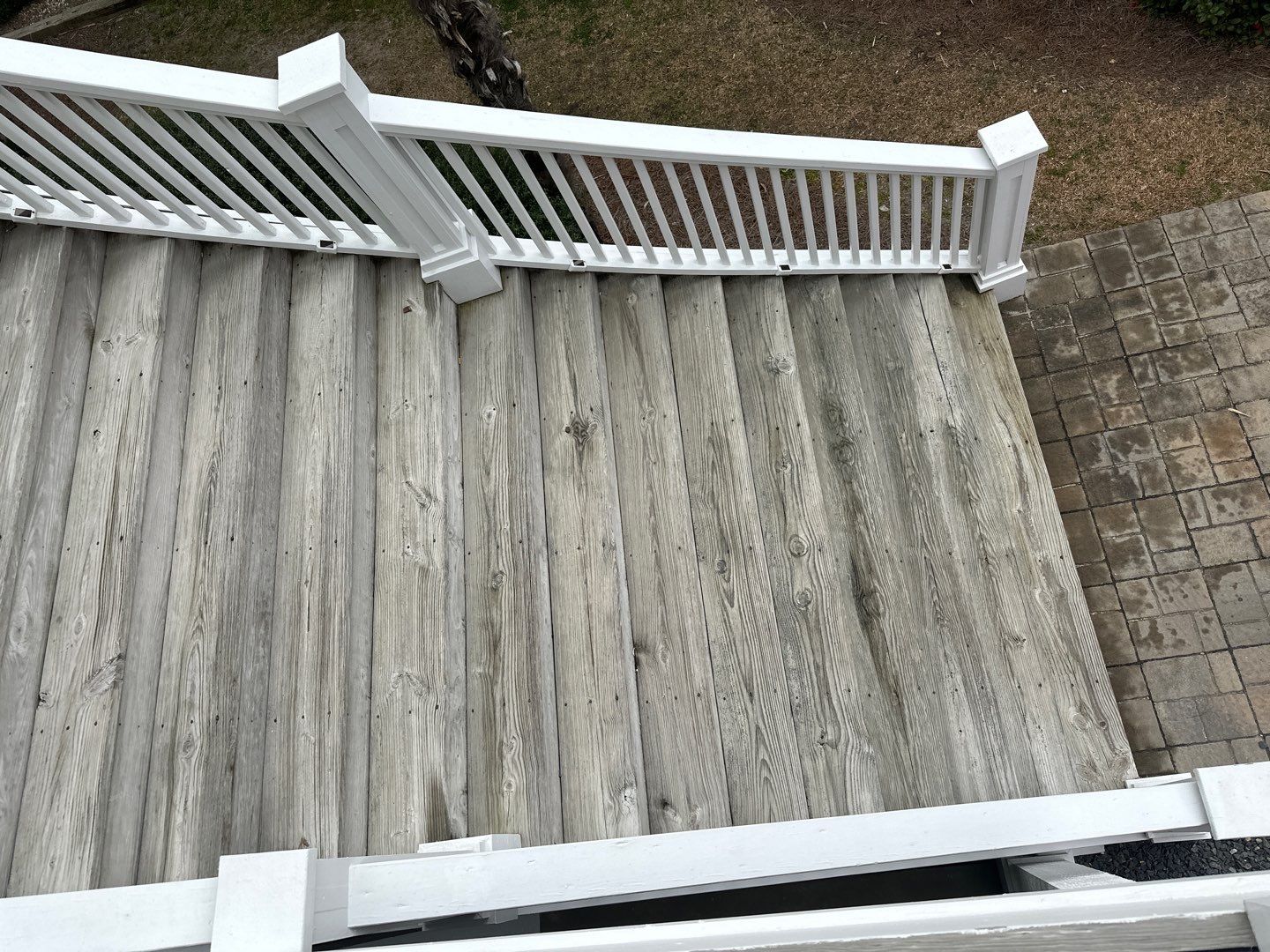 Weathered Deck using Wood Sealant by DuraSeal
