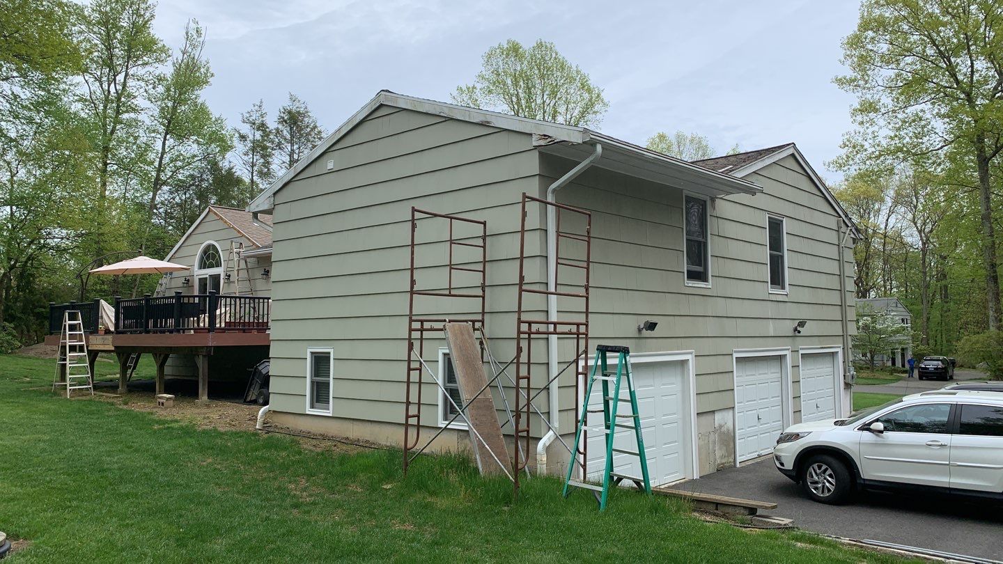 New Roofing, Siding front door by A Plus Exterior