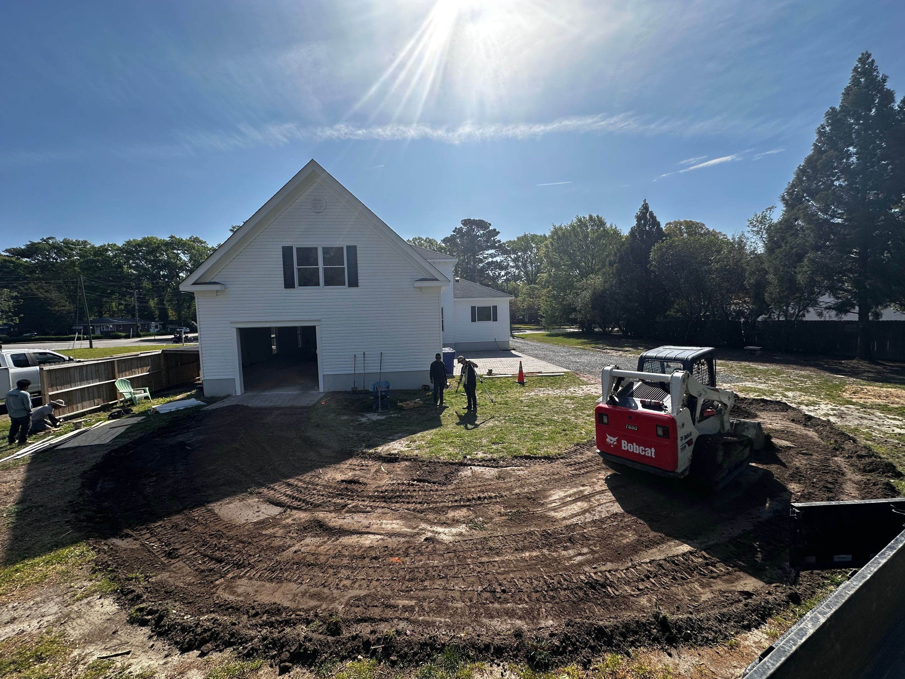 Project in Virginia Beach by Sam The Concrete Man Virginia Beach