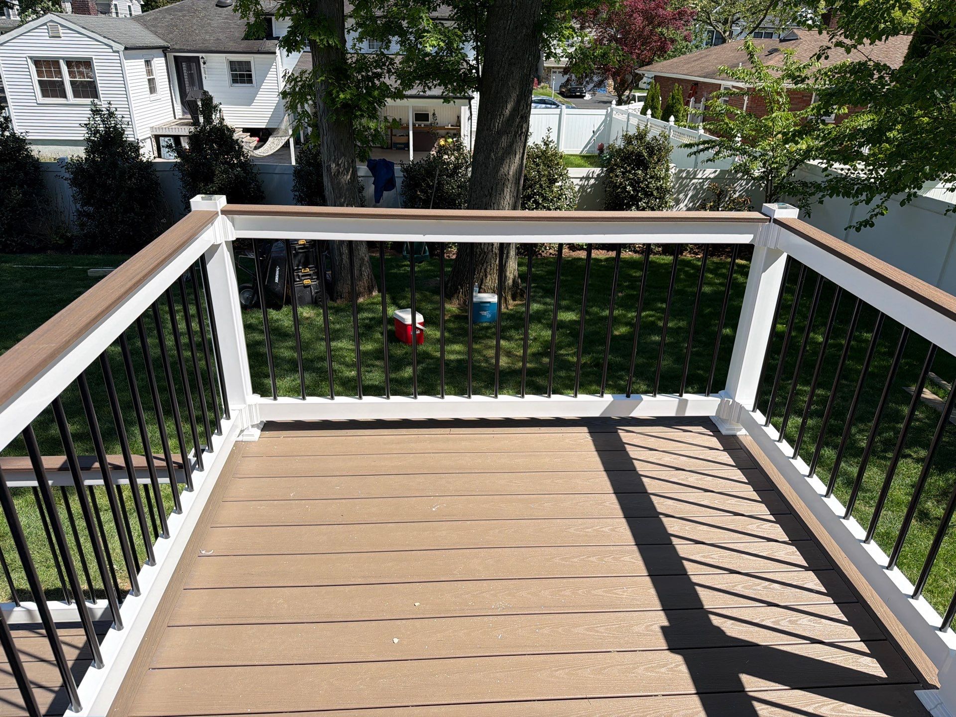 New Bi Level Deck In Westfield , New Jersey  by deck guardian