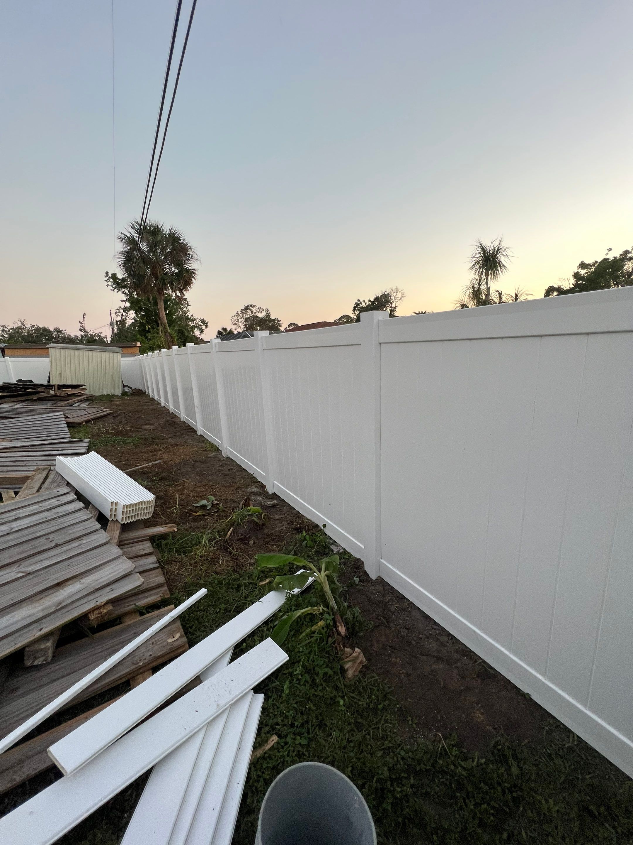 Vinyl Fence Installation using Vinyl Privacy Fence  by Asap fence and gates, LLC