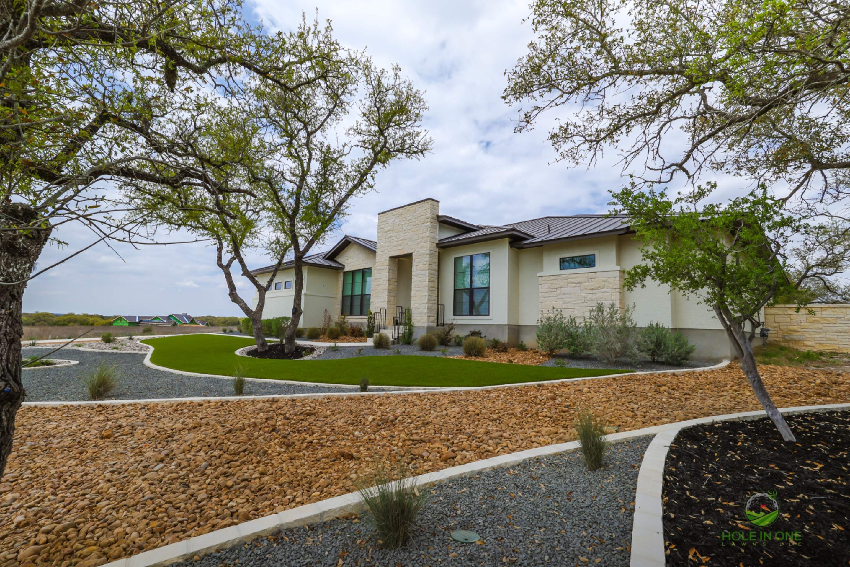 Belle Oaks, Bulverde TX by Hole In One Lawns, LLC