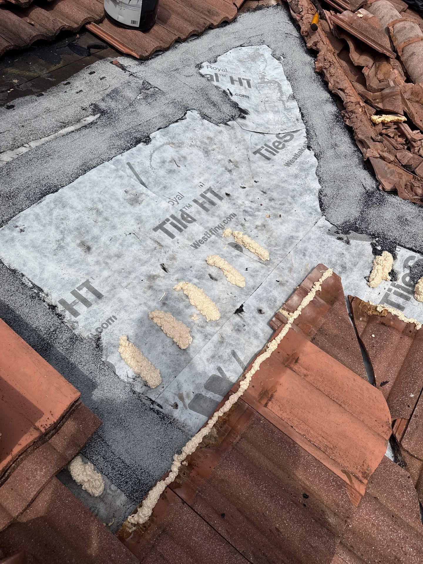 Tile Roof and Valley Repairs in Boynton Beach by Aastro Roofing