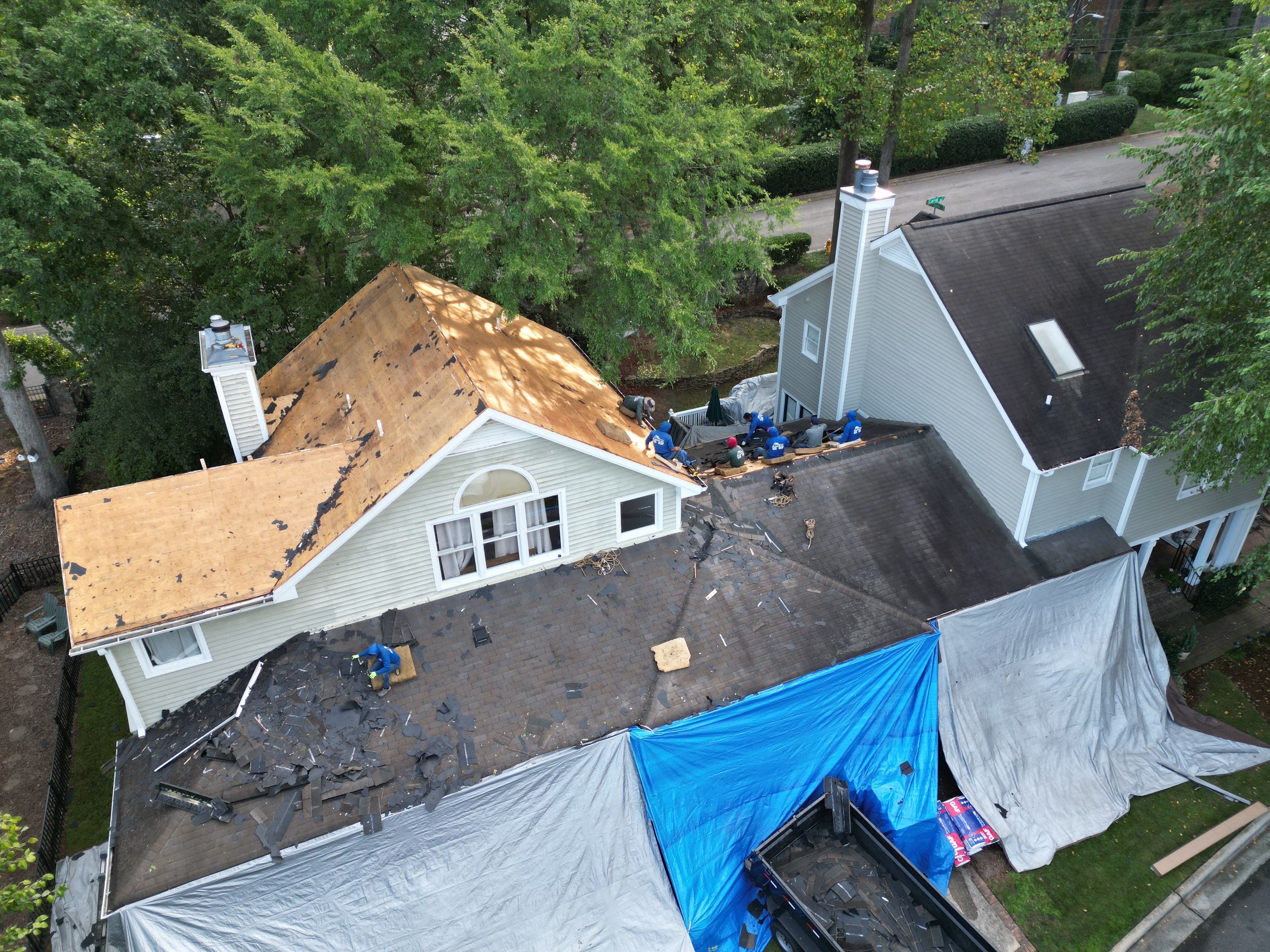 Roof Replacement - GAF Timberline HDZ Weathered Wood by Pro Performance Roofing