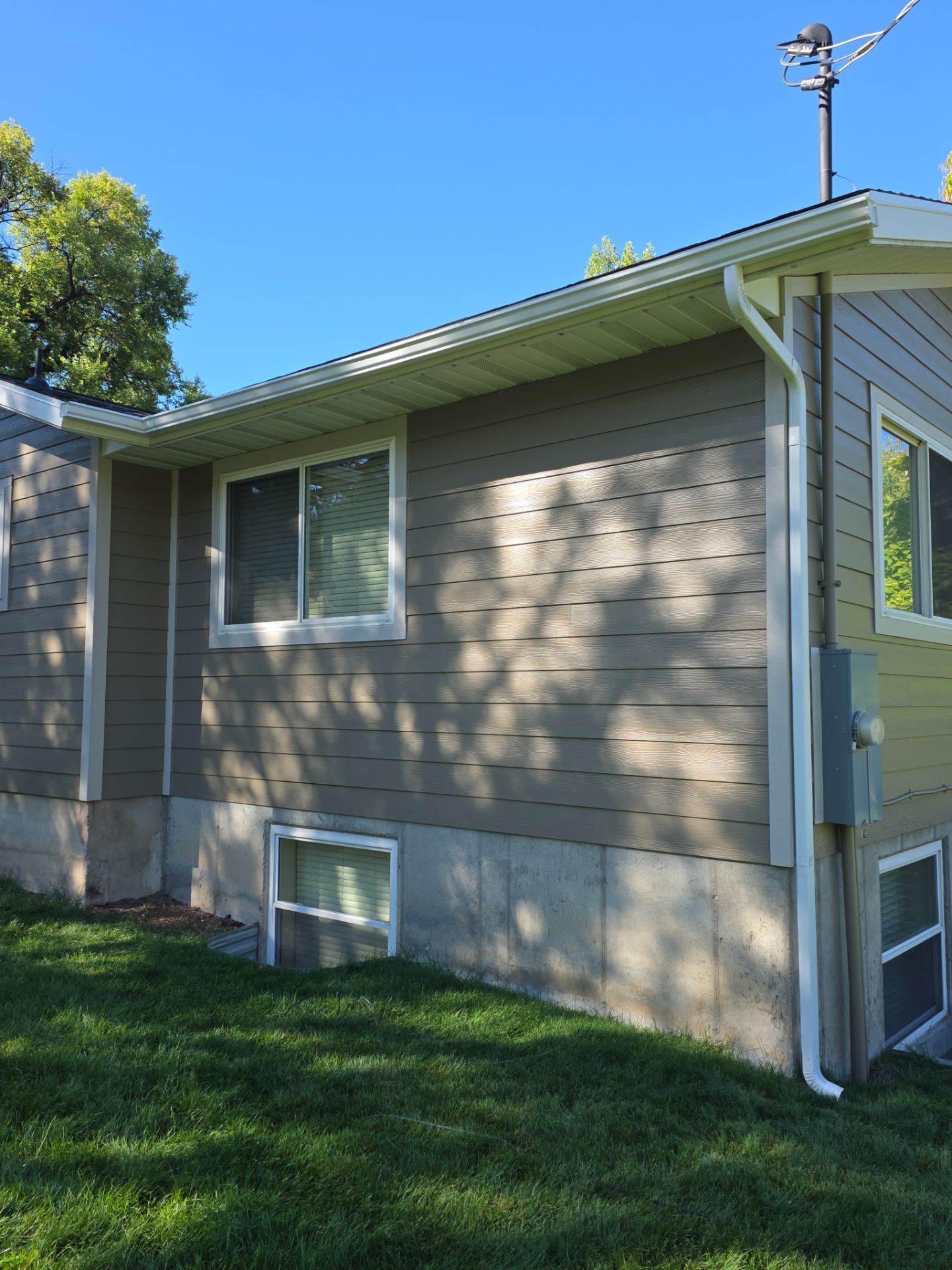 Project in Lindon, Ut by Master Rain Gutters.