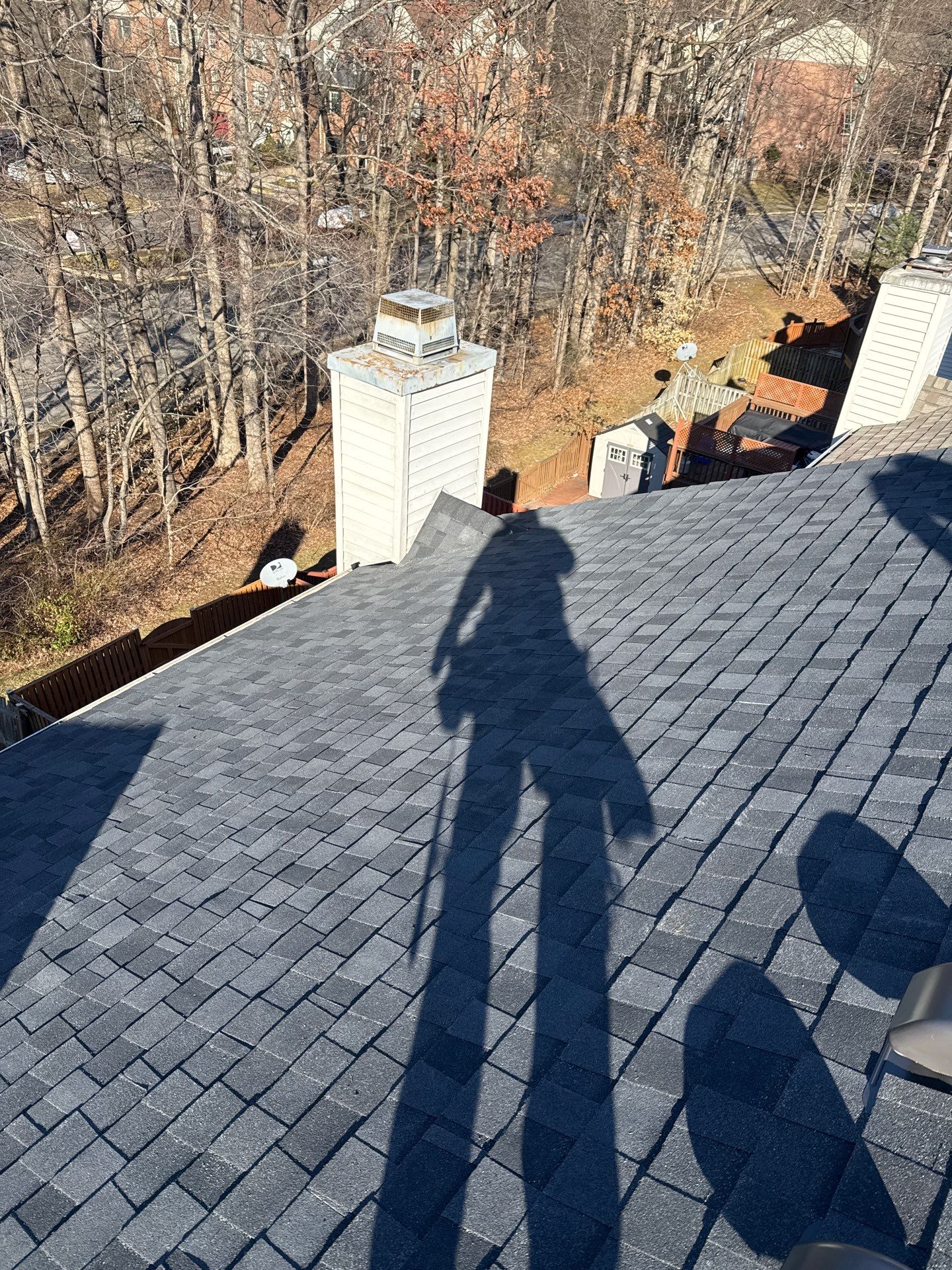 Burke: Residential Roof Replacement with CertainTeed Landmark Pro in Max Def Moire Black by RM Banning, Inc.