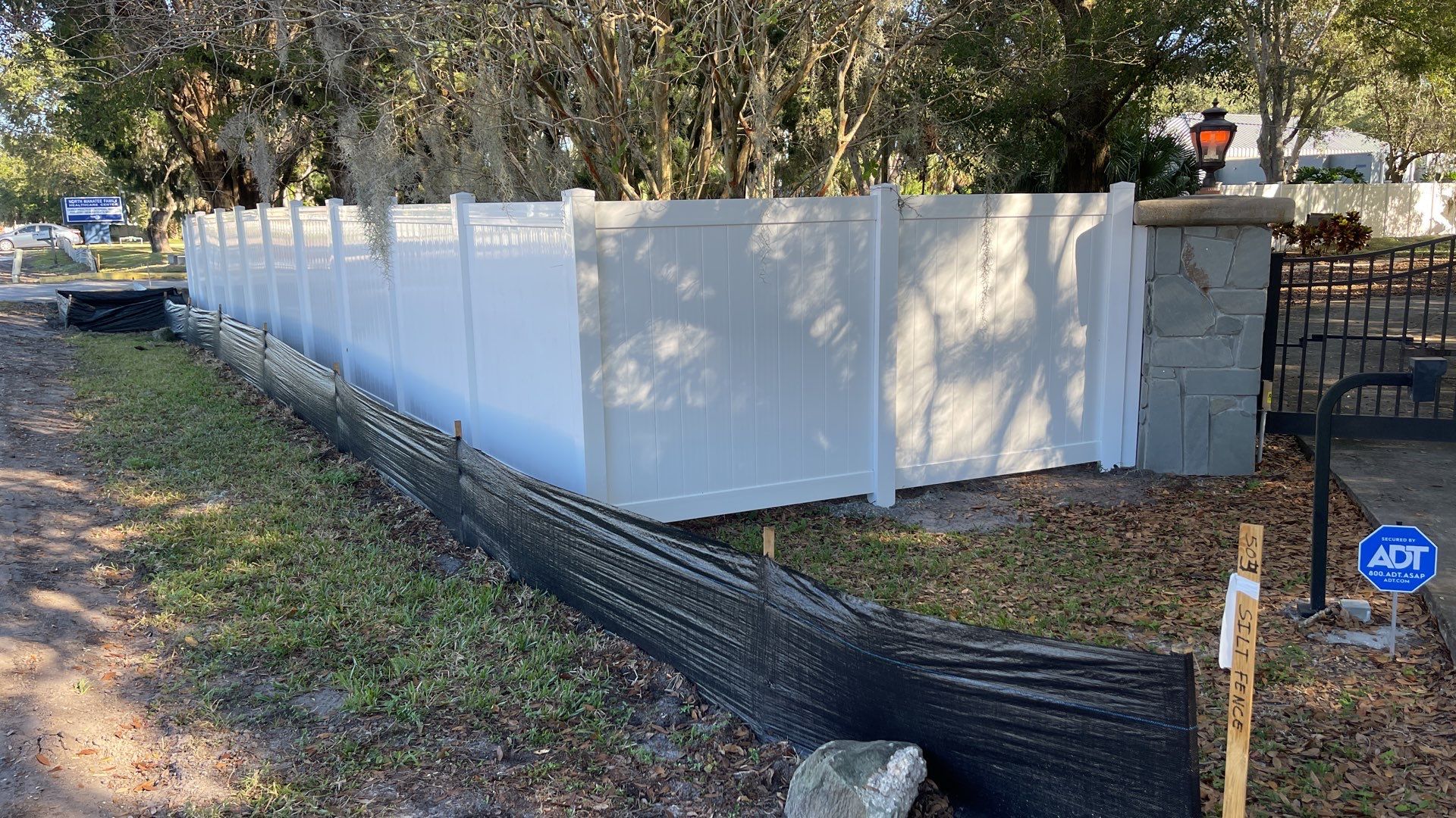 Palmetto, FL 6 ft. Tall White Vinyl Privacy Fence  by Asap fence and gates, LLC