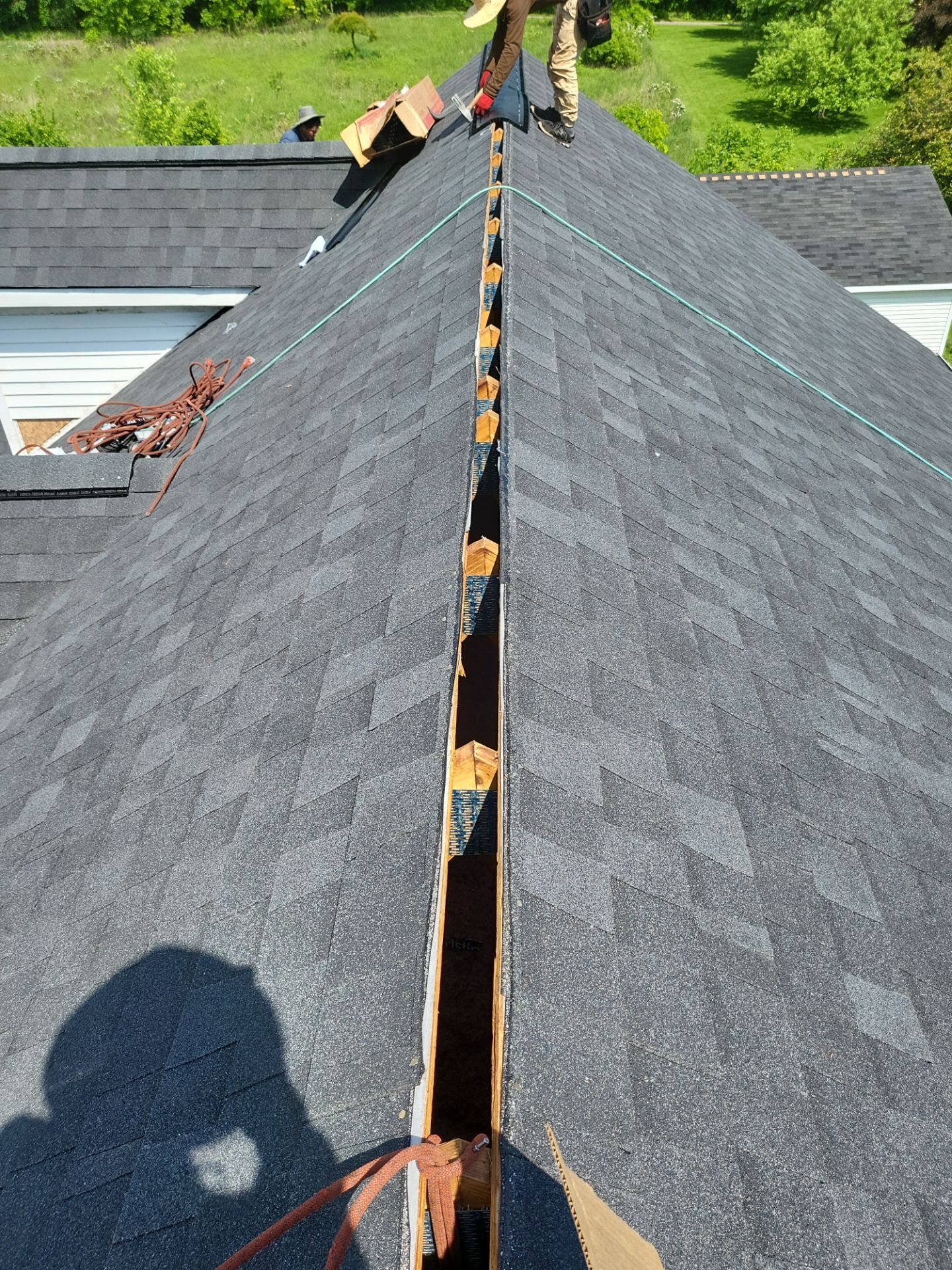Atlas Pinnacle, Color, Black Shadow, Drip Edge, Color, Black by Eagle Eye Roofing