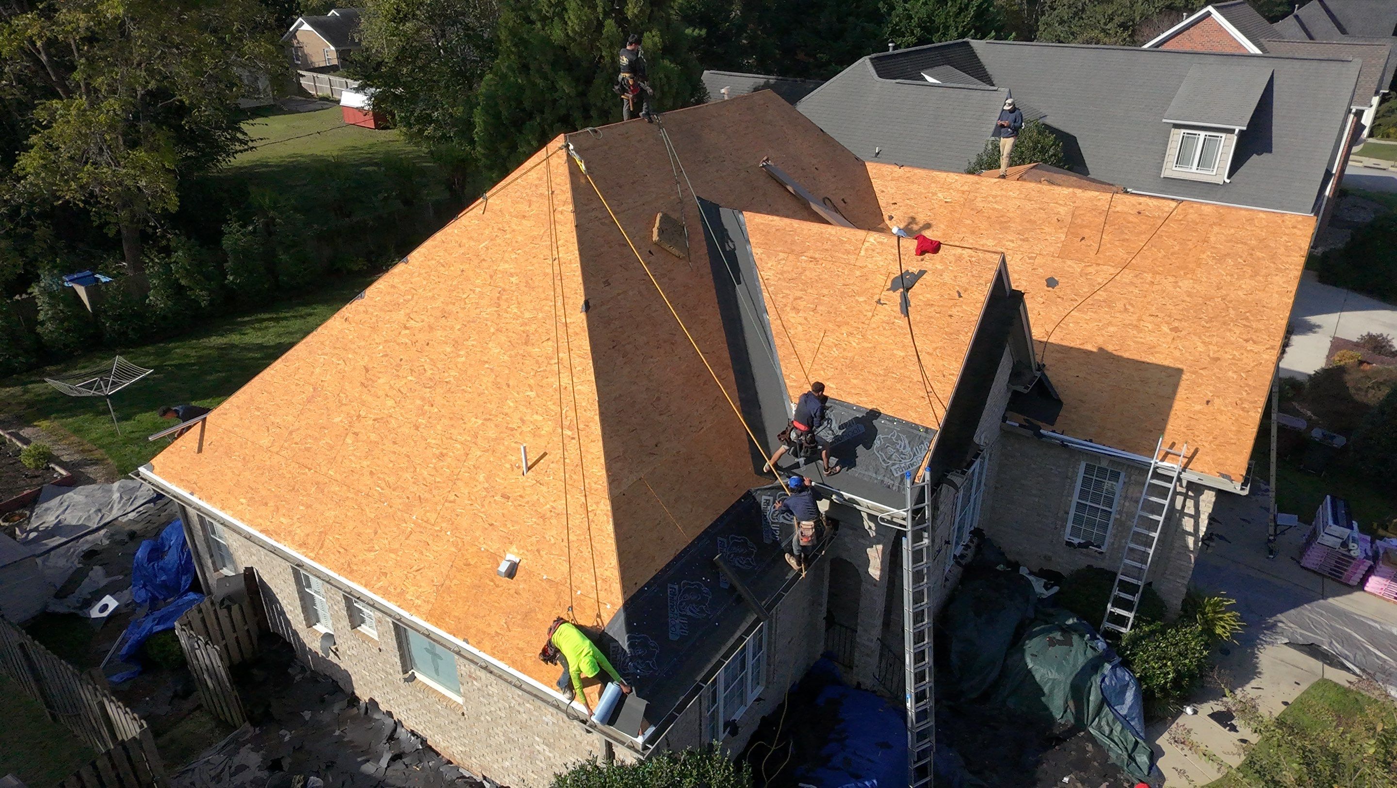 Roof Transformation in- Greensboro, NC by Carolina Professional Roofing, Inc