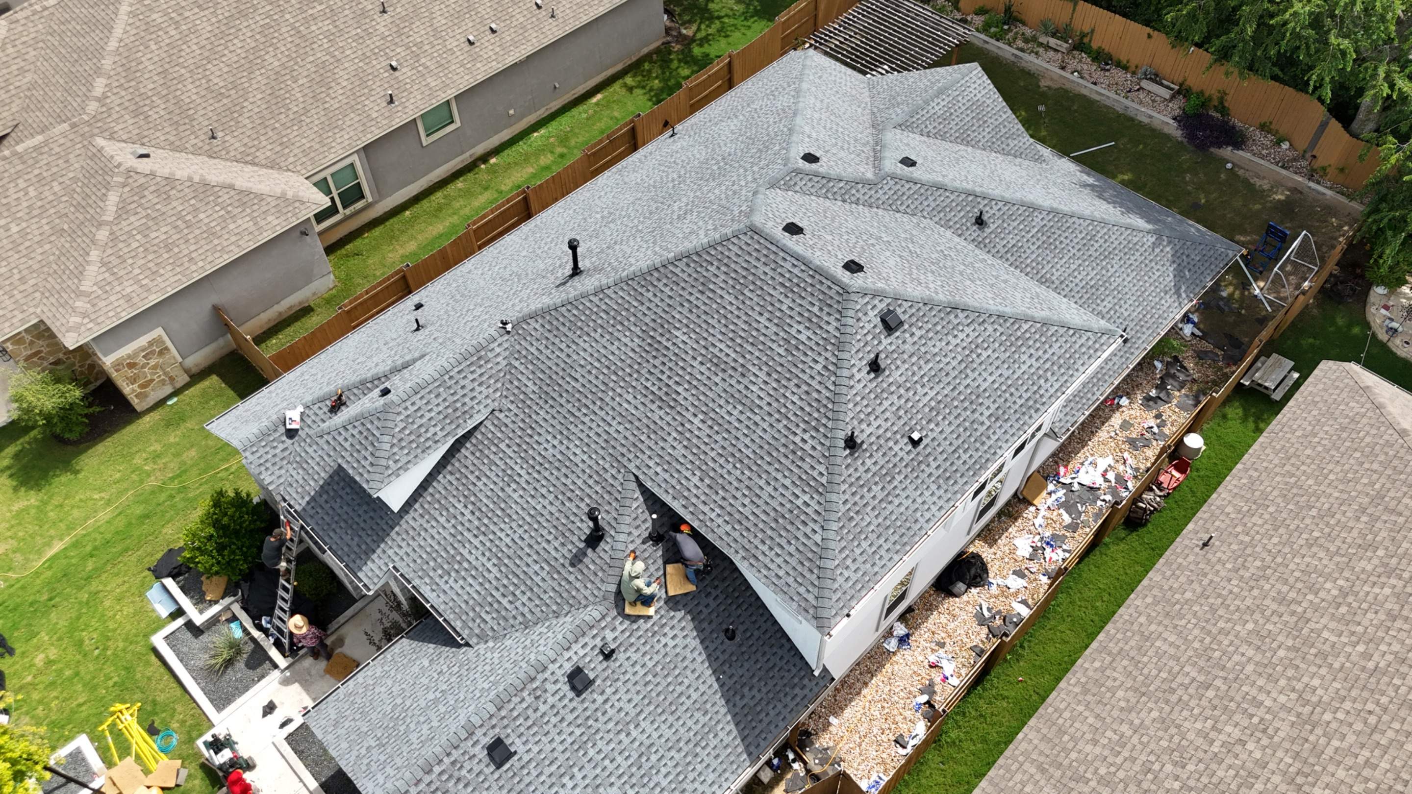 Pewter Gray - GAF Timberline HDZ by RoofsOnly.com