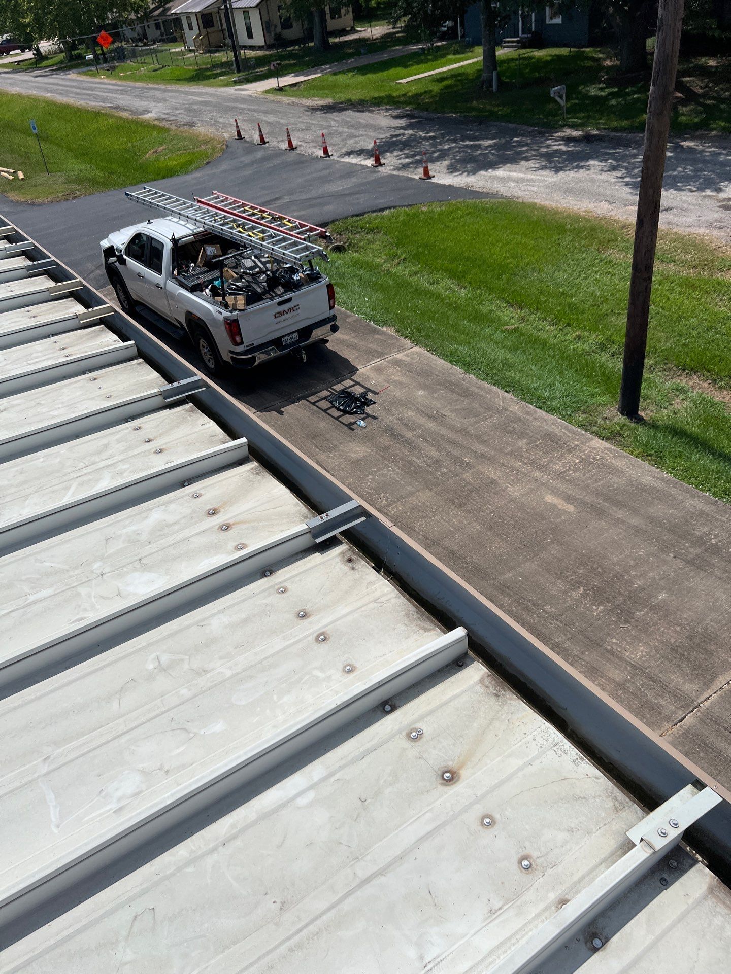 Commercial Roofing Repair using Metal by Roof Repair Company