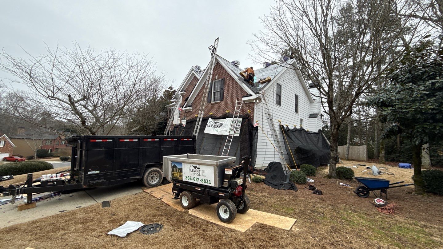 GAF Timberline HDZ in Pewter Grey by Element Pros Roofing, LLC