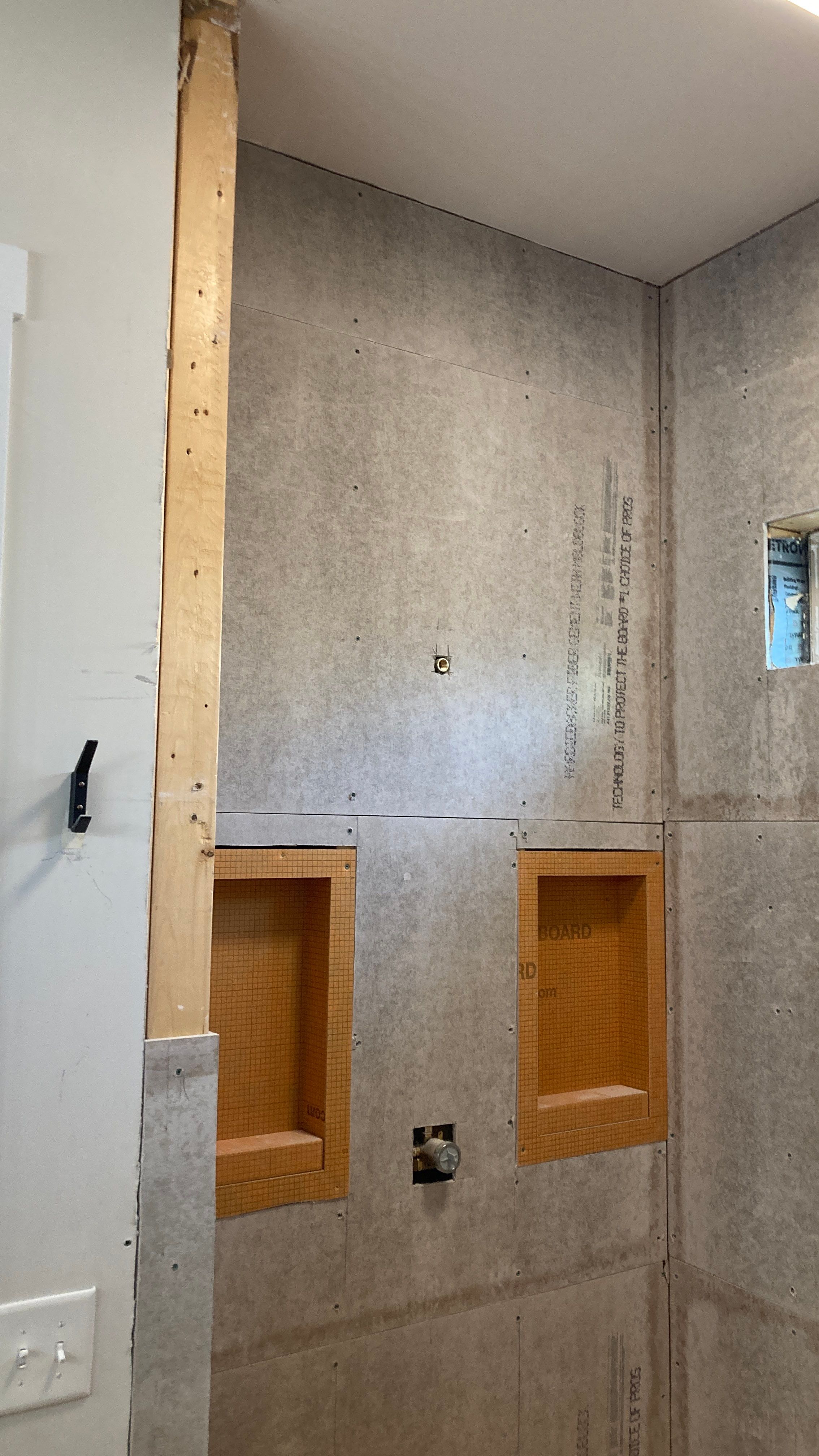 Stunning Tile Shower Installation  by Footprints Floors of Nashville