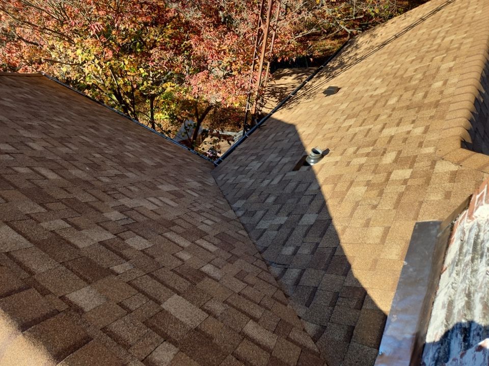 Residential Roofing Installation using Owens Corning TruDefinition Desert Tan by A Plus Exterior