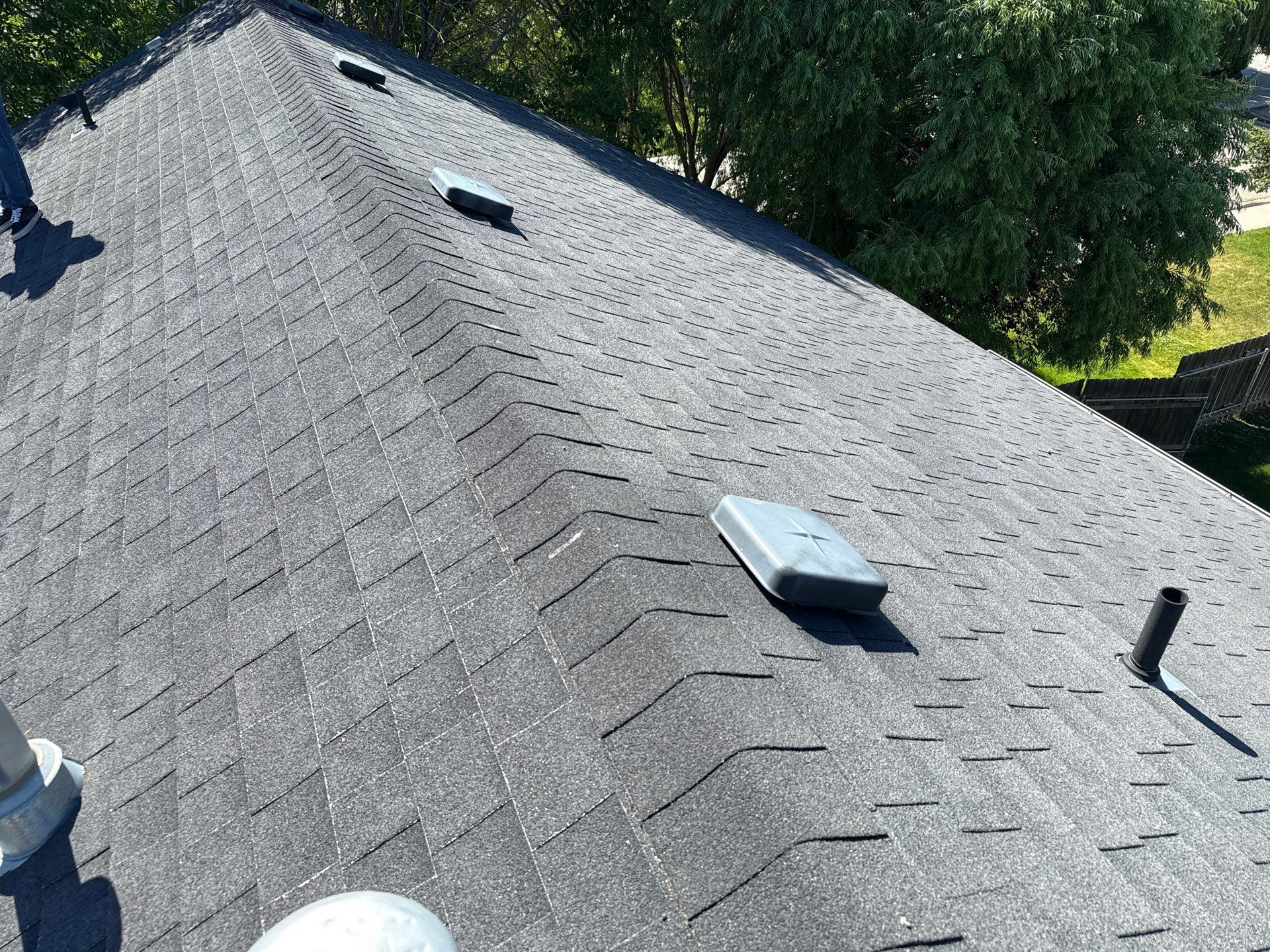 Residential Roof Replacement and Sheathing Repair in Boise by Olive Roofing