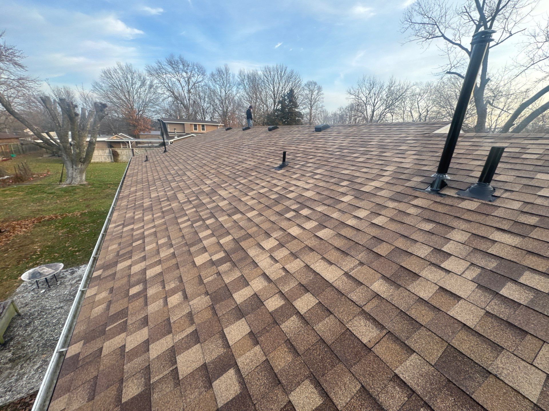 Residential Roofing Install - Atlas Pinnacle Pristine Shingles - Color Morning Harvest  by Titan Commercial & Residential Roofing 
