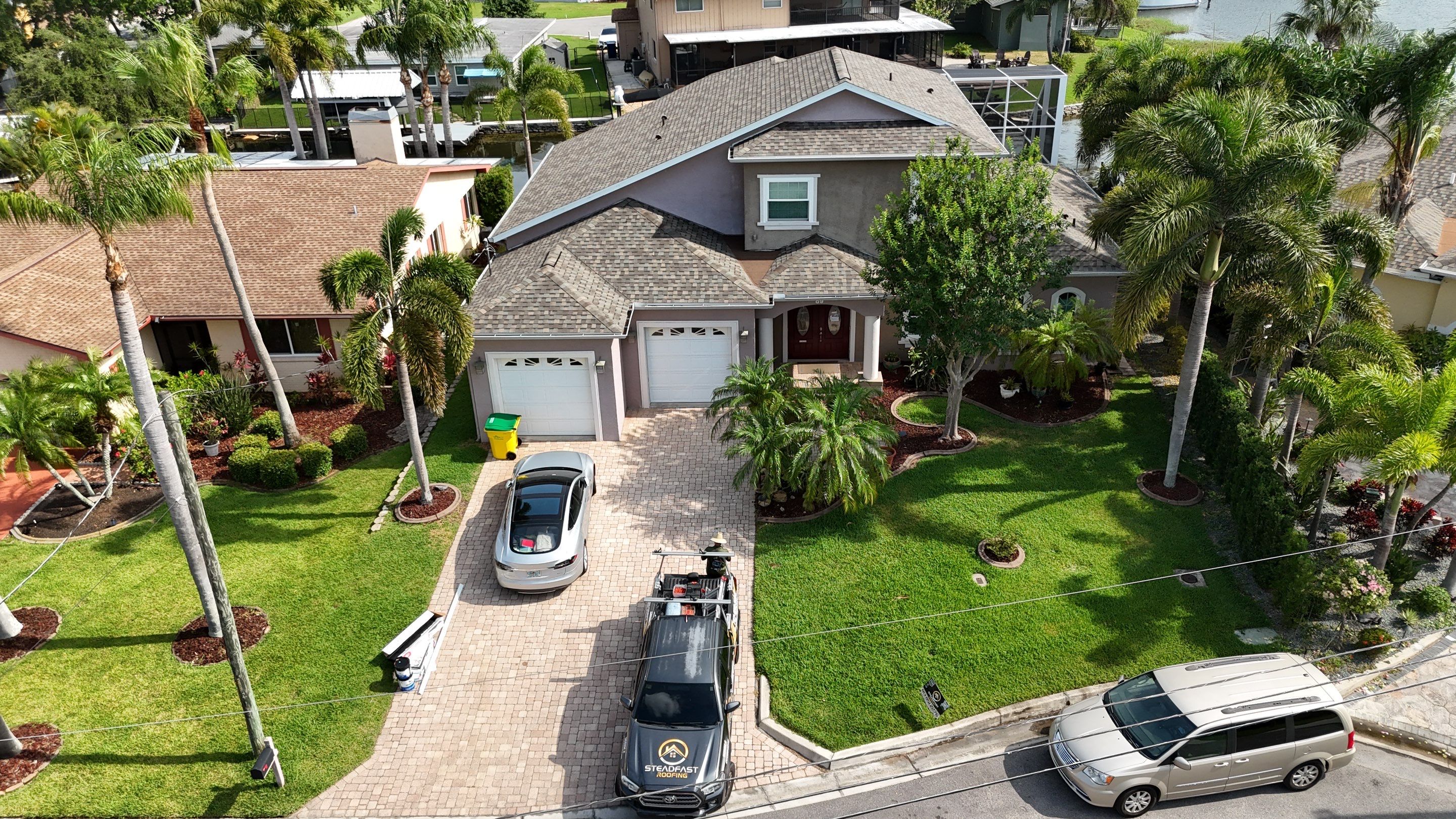 Roof Replacement in Palm Harbor, FL by Steadfast Roofing 