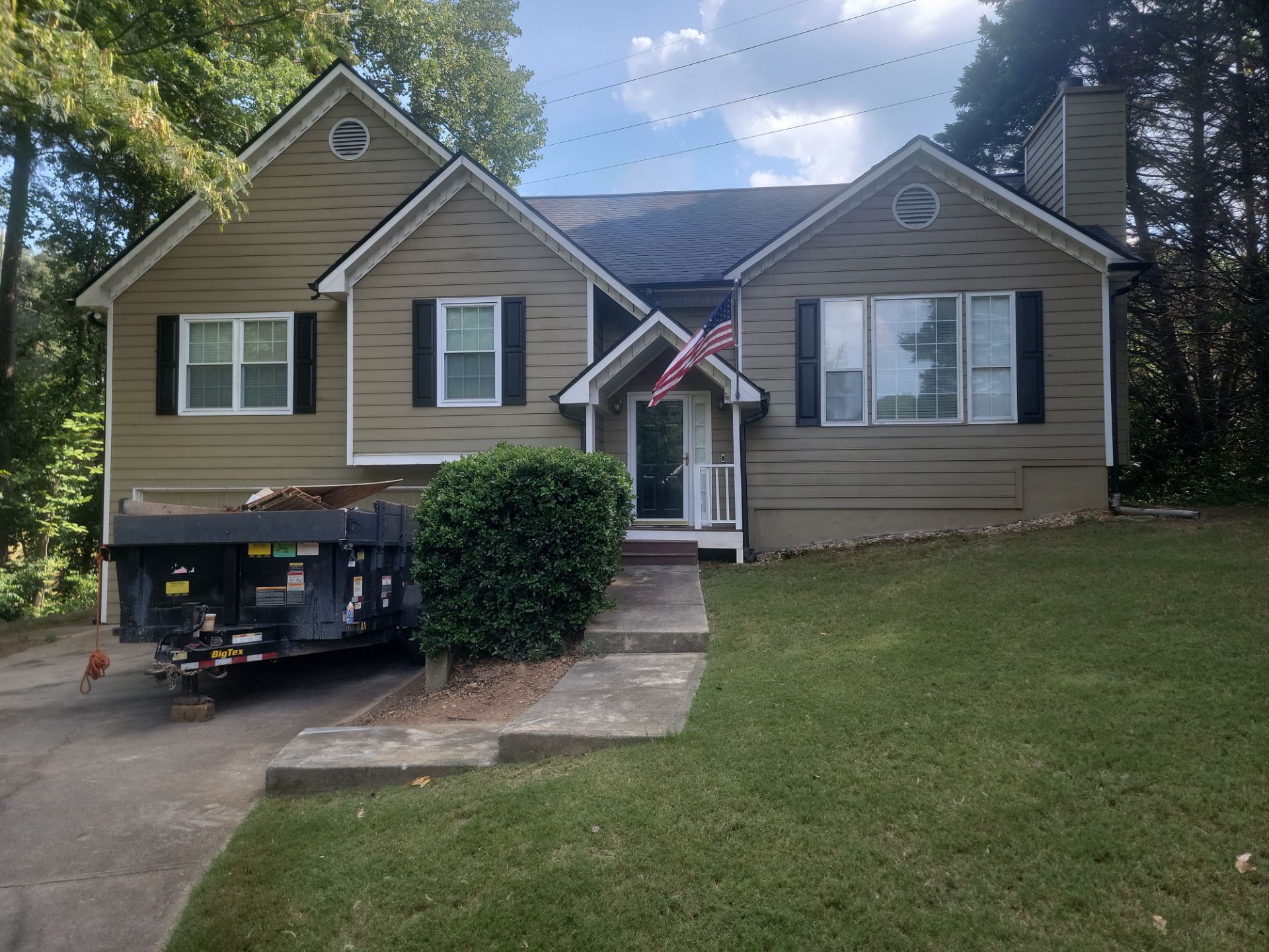 Residential Roof Replacement using Owens Corning Onyx Black by Inspector Roofing and Restoration