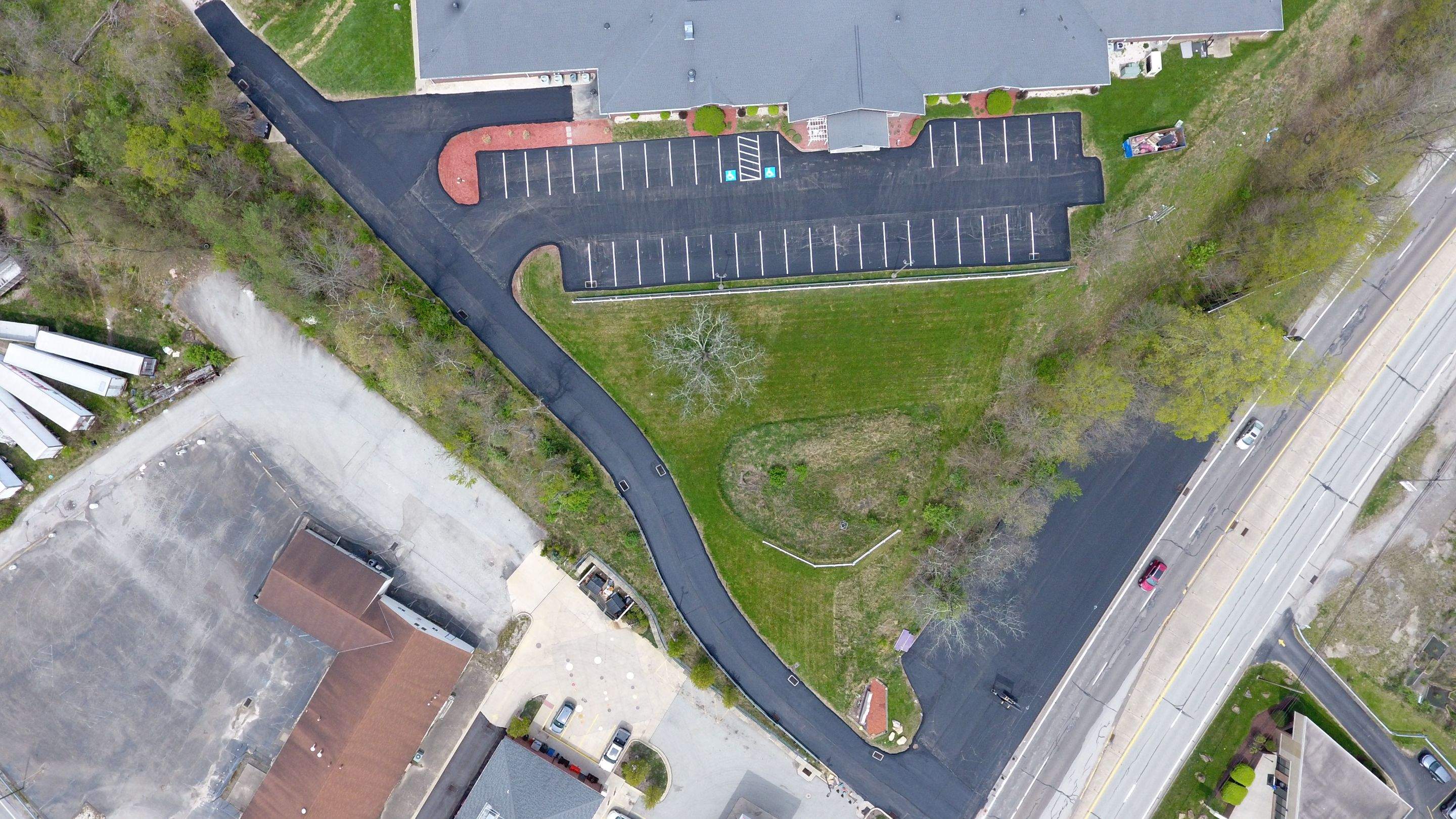 Mountain View Memory Care Greensburg Commercial Business by Brant's Asphalt