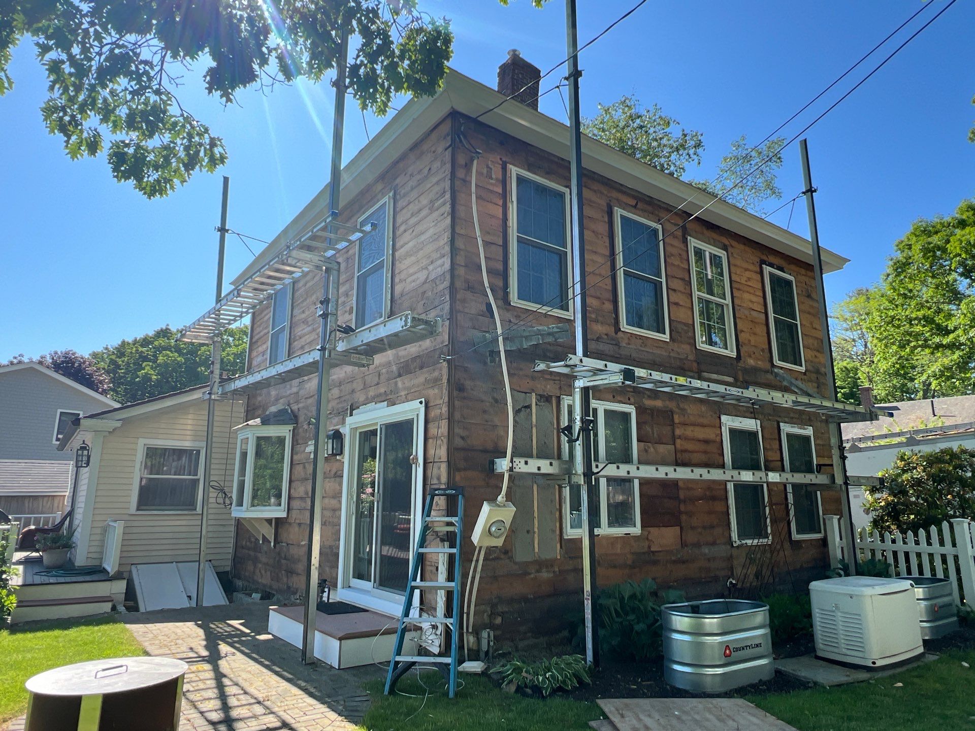 Everlast Siding, and New Asphalt Roofing in New Castle, NH by Tall pine roofing