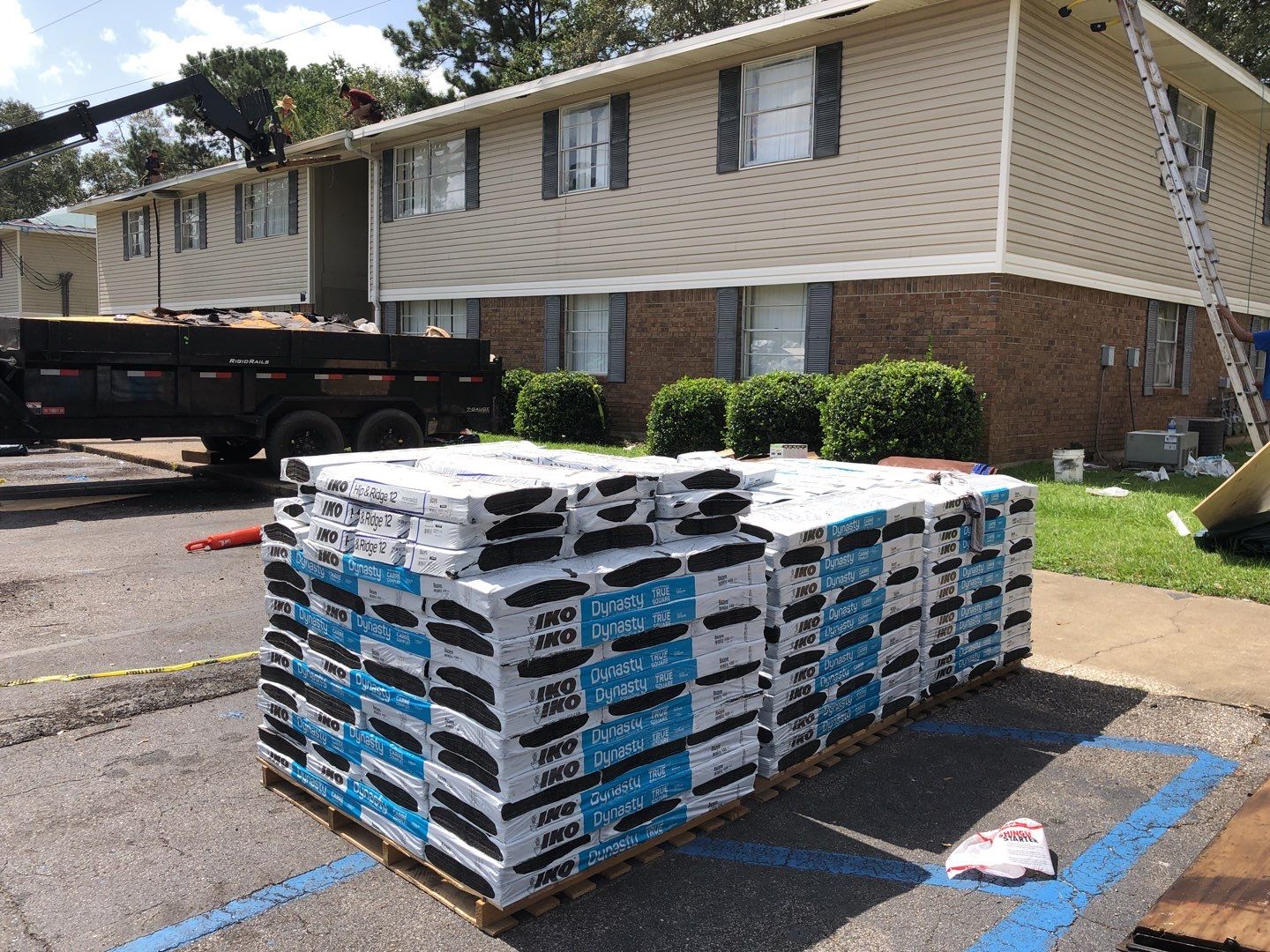 Commercial Roofing Installation using Roof Replacement by American Roofing & Construction LLC
