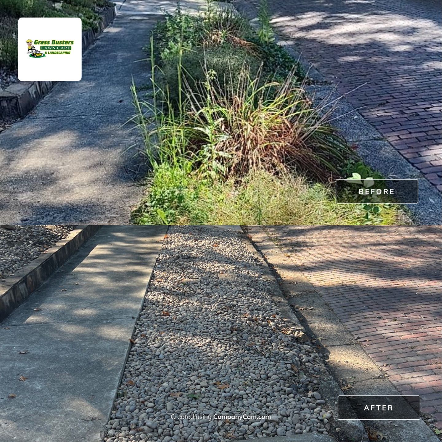 Total transformation! by GrassBusters, Inc.