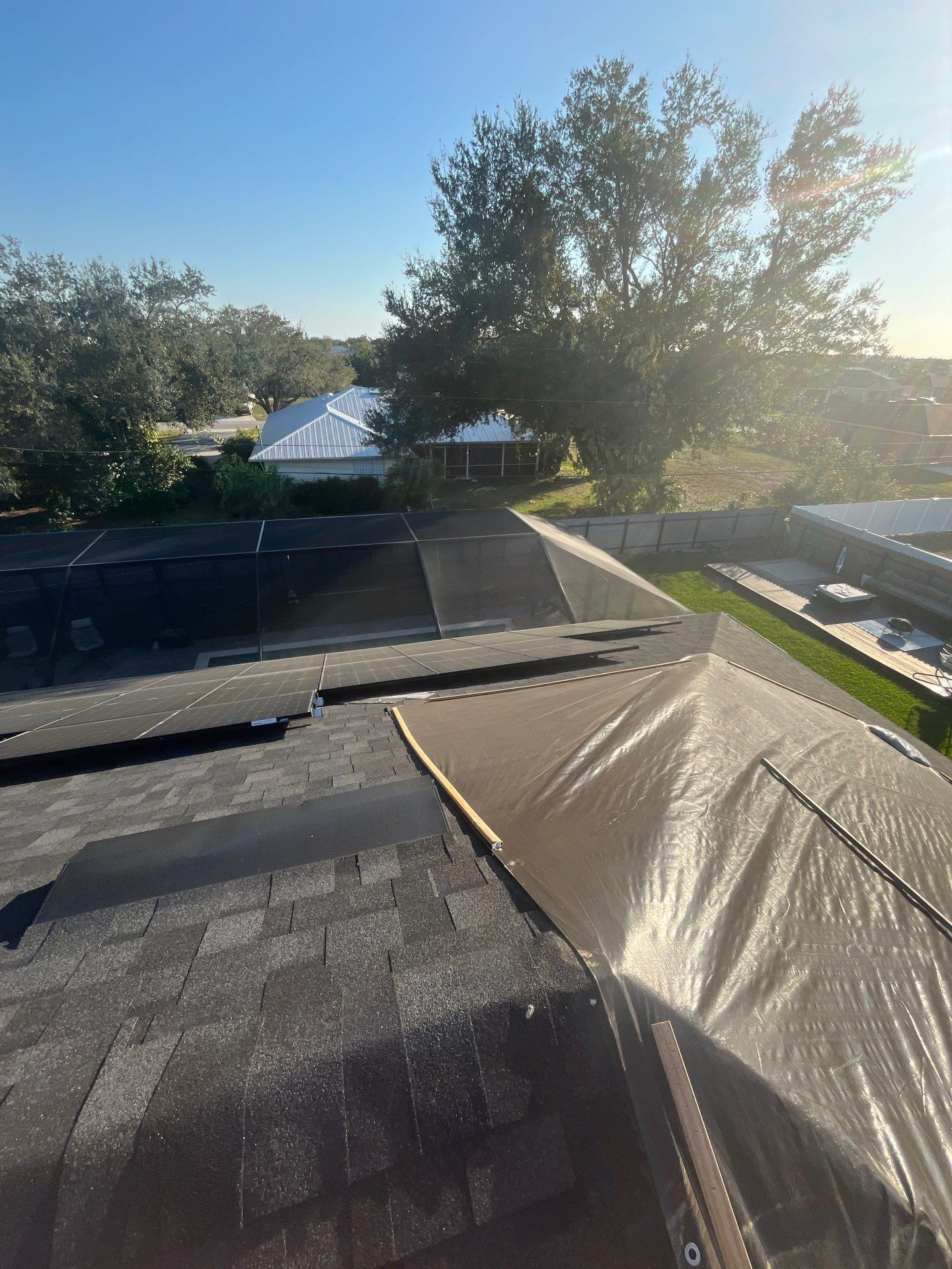 Residential Roofing Installation using Durabull Perma Shield by Durabilis Roofing INC