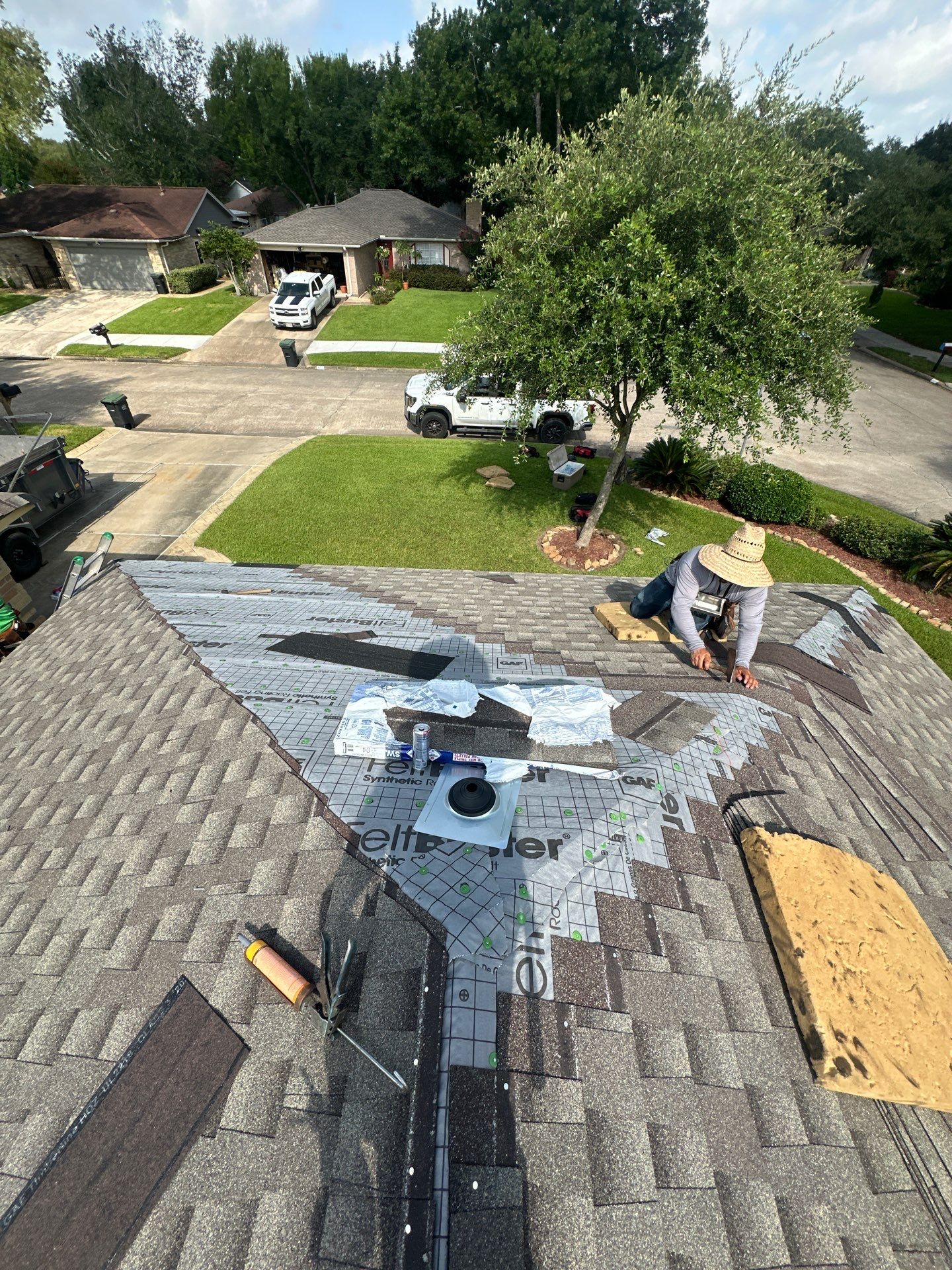Roof Replacement in Pearland TX by Roof Repair Company