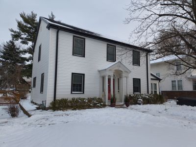 5-Inch Black Gutter Installation – Minneapolis, MN