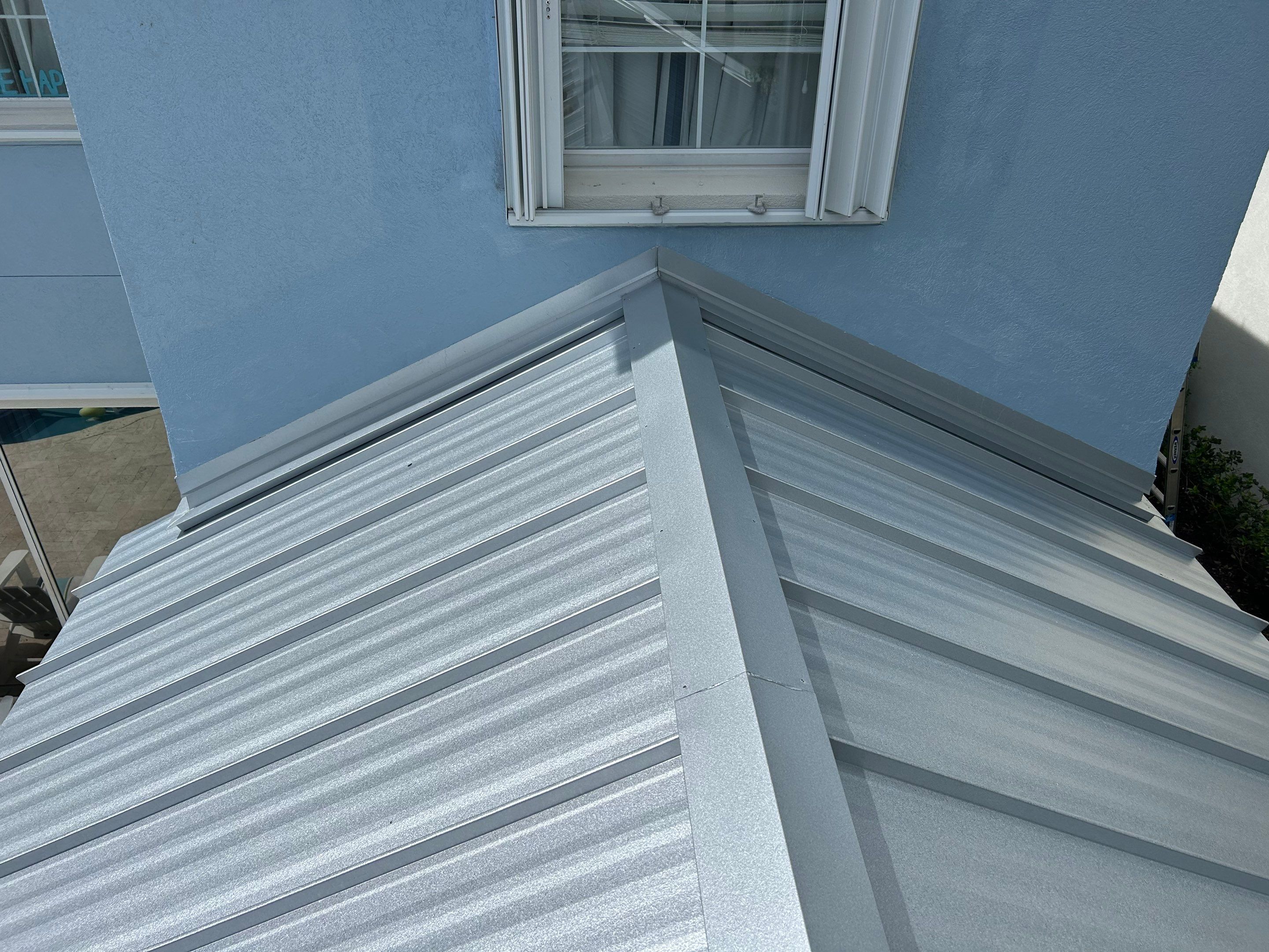 24ga 1.5" Mechanical Seam Mill Finish by Total Roofing System The Metal Roof Experts