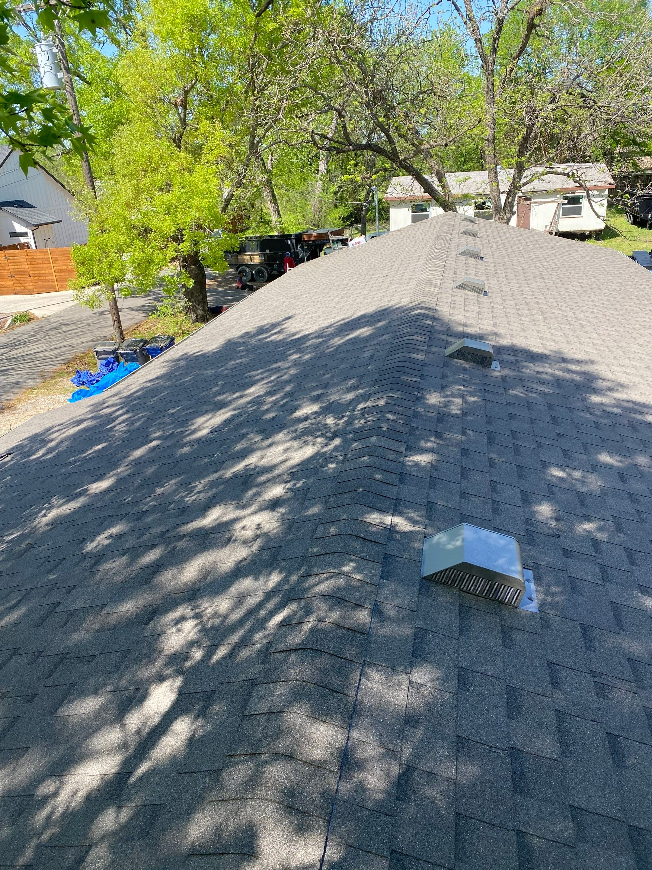 Residential Roofing Installation using IKO Cambridge Driftwood by OneSource Roofing and Restoration