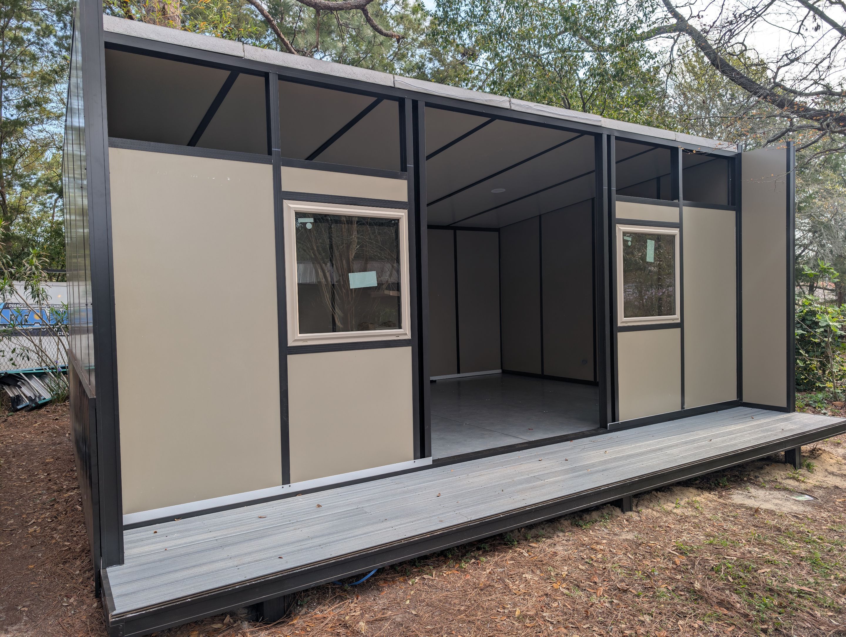 Titan Blockhouse Backyard Home Addition by Titan Sunrooms