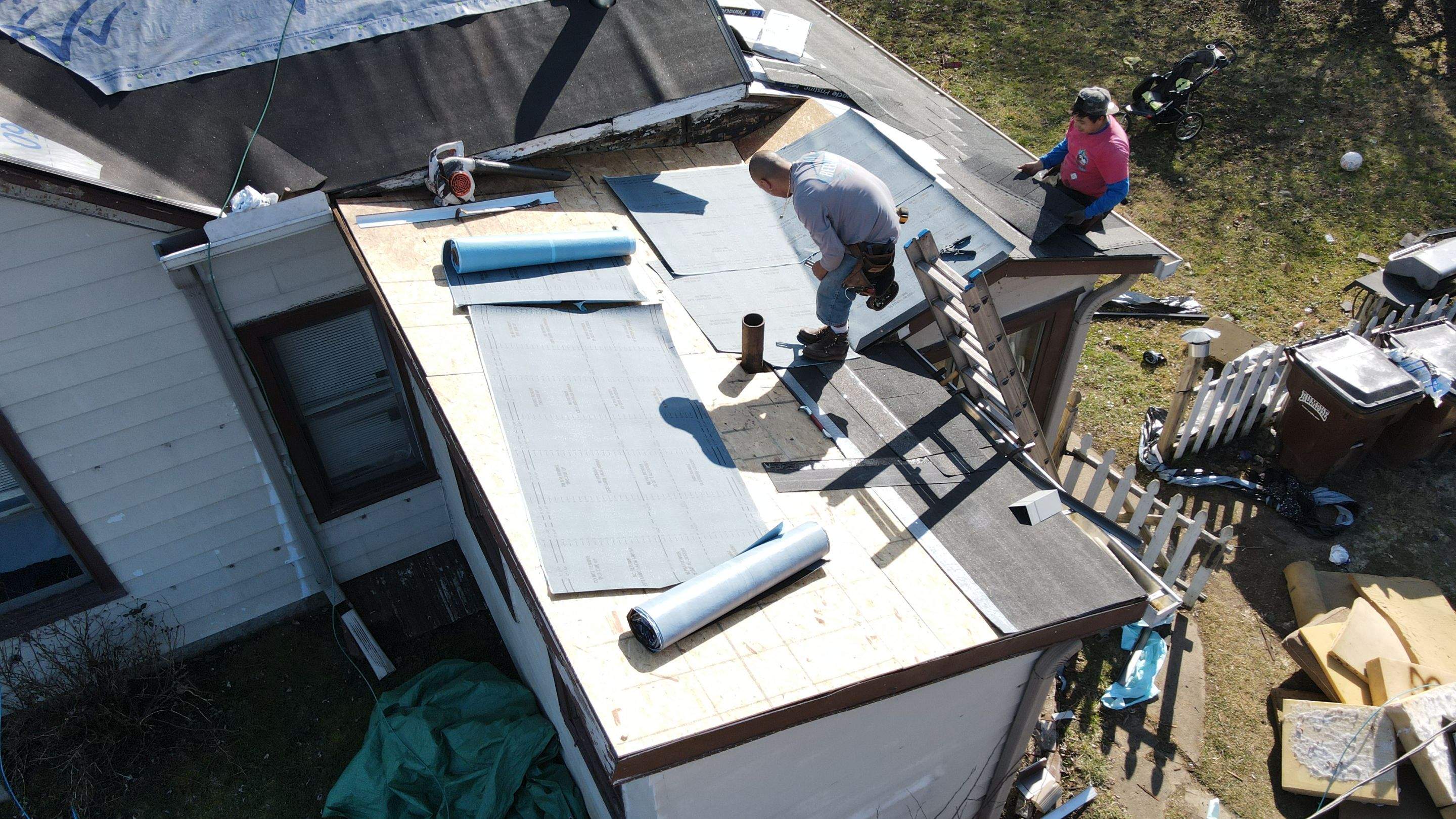 3 Layers and full Re-Deck!!!! by Tamlin Roofing