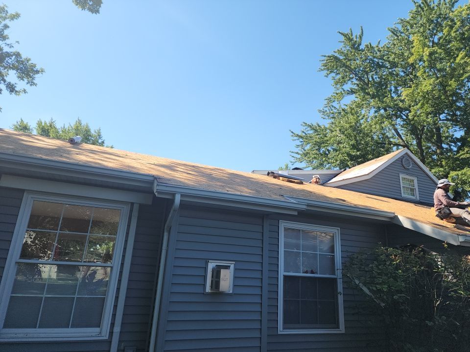 Residential Roofing Installation using GAF Timberline HDZ Charcoal by Nitro Roofing and Construction