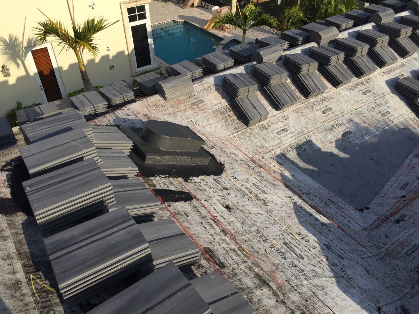 Residential Roofing Installation using WestLake Roofing Tile by BLUES BROTHERS ROOFING