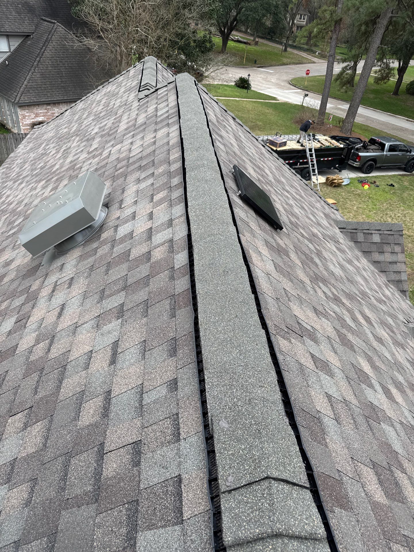 55 Square Titan Natural timber  by Sirius Roofing