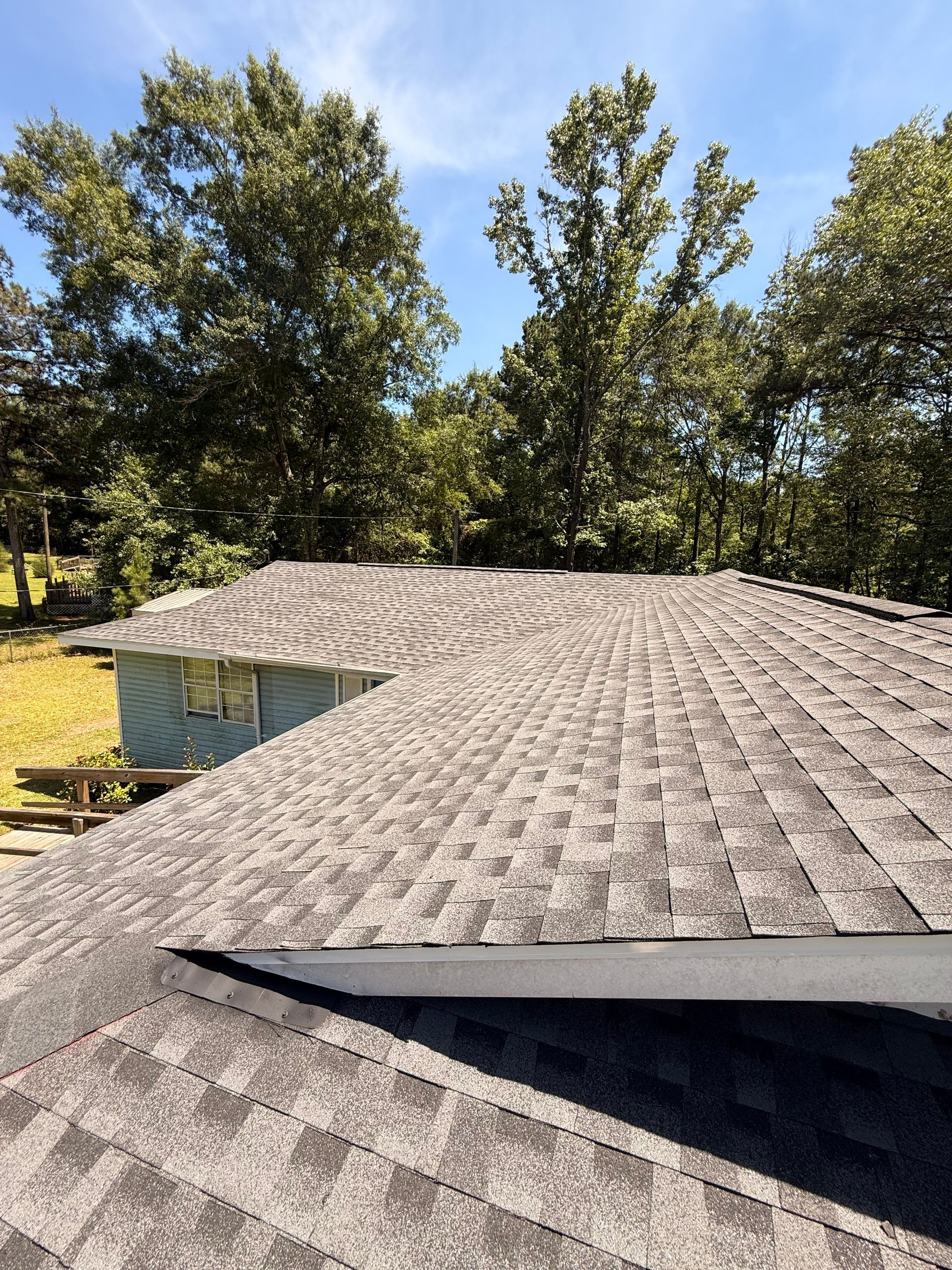 Full Architectural Shingle Roof Replacement Following Storm Damage in Wiggins by Frontline Roofing