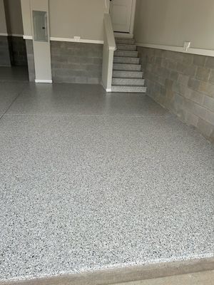 Garage Floor Coating using Cabin Fever