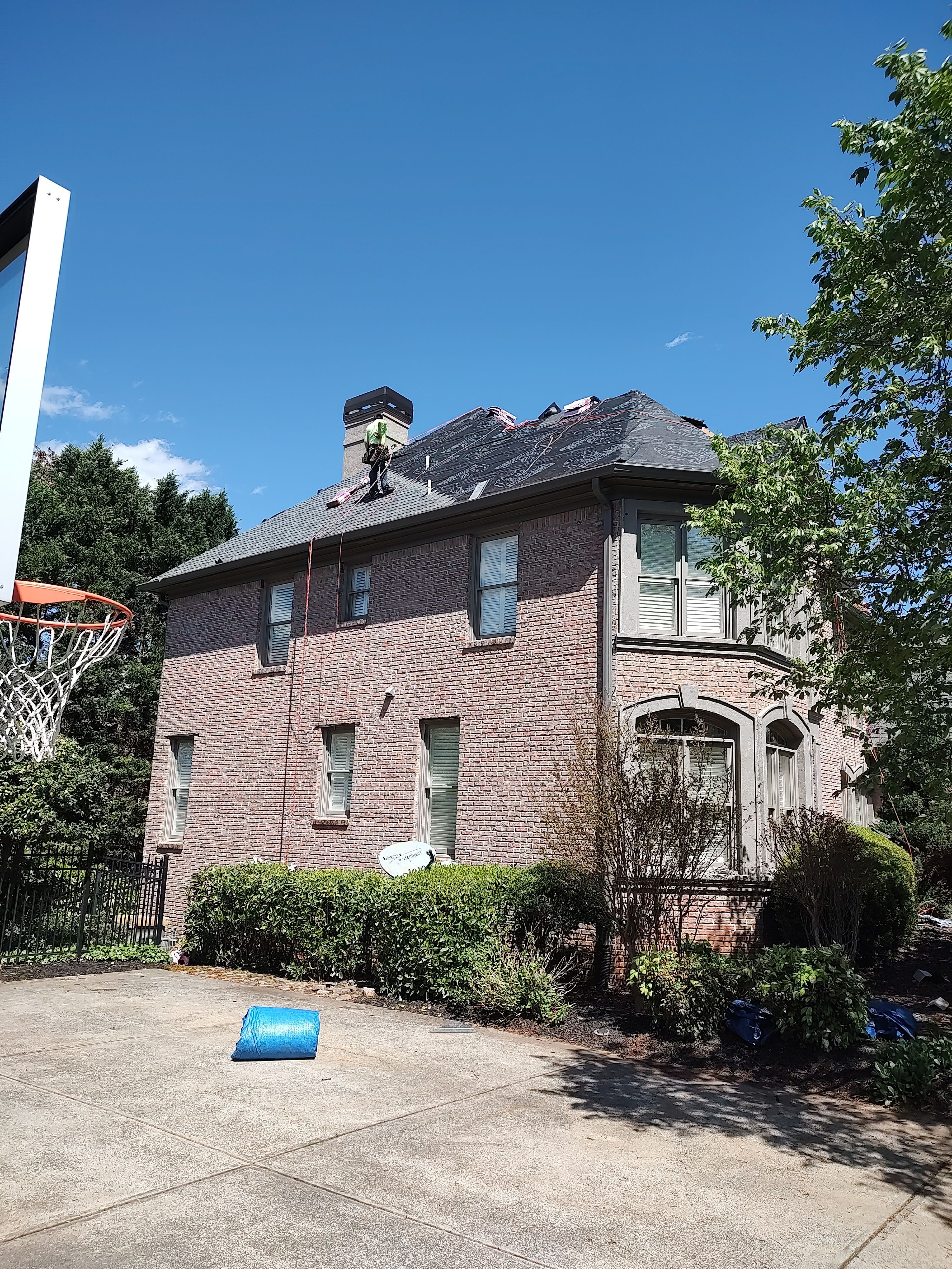 Top-Quality Williamsburg Gray Owens Corning Roof Installation in Roswell, Georgia by NBS Roofing by NBS Roofing, Inc.
